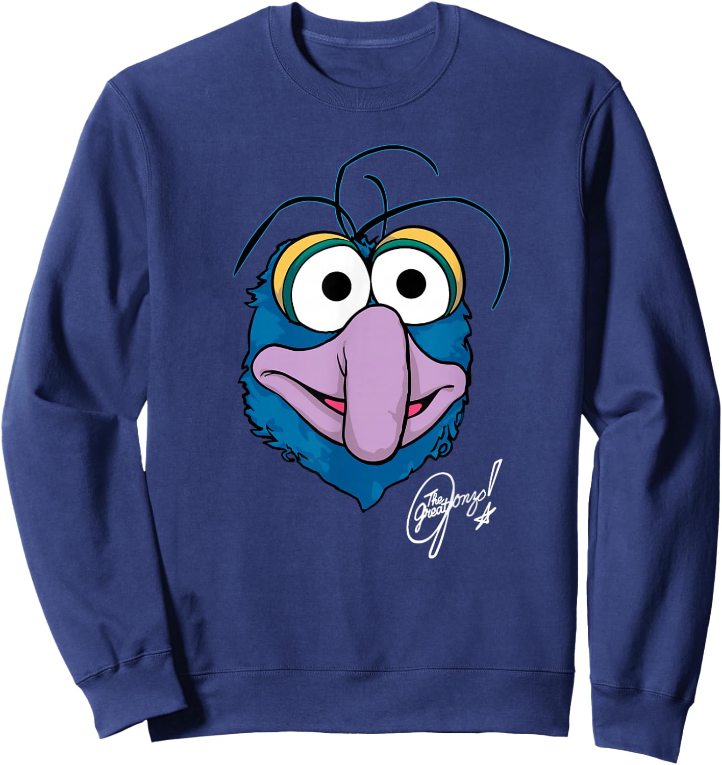 Disney The Muppets Gonzo the Great Big Face Sweatshirt - Sweatshirt | Navy