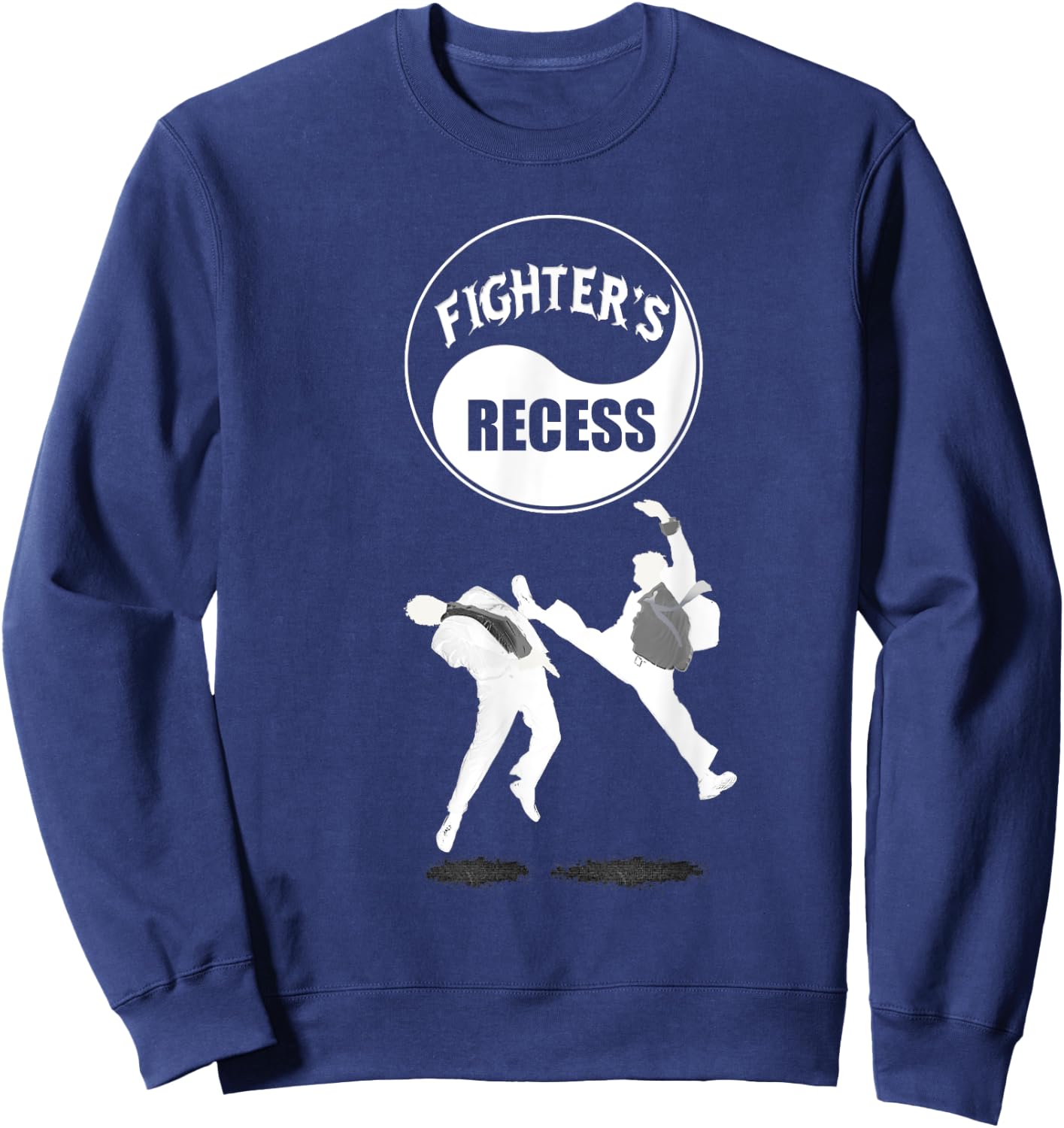 Fighter's Recess: Essential Edition - YIN Version Sweatshirt - Sweatshirt | Navy