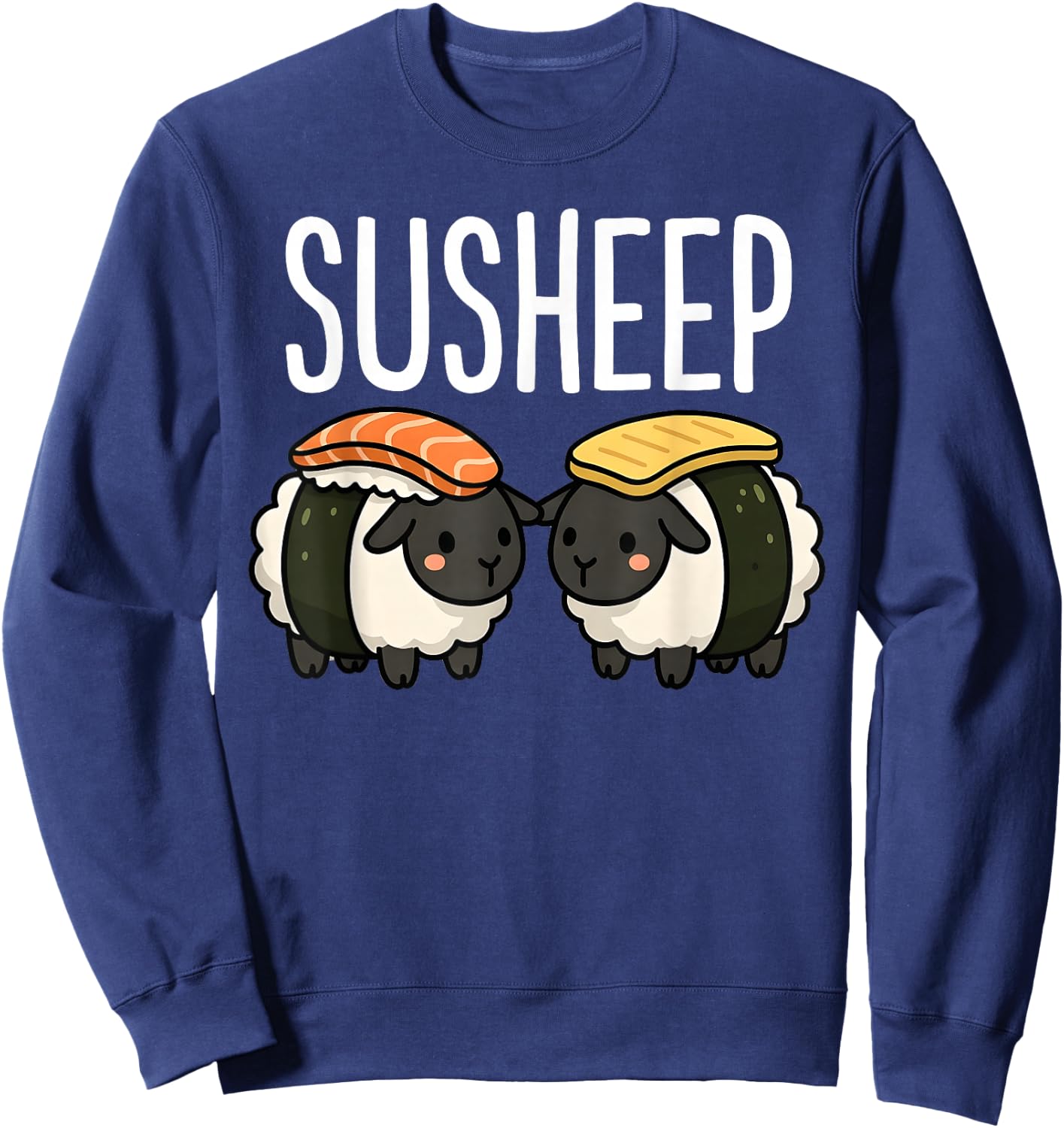 Susheep Sushi Sheep Sweatshirt - Sweatshirt | Navy