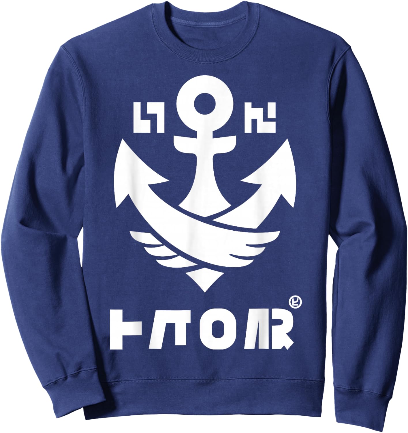 Nintendo Splatoon Ranked Battle White Icon Graphic Sweatshirt - Sweatshirt | Navy