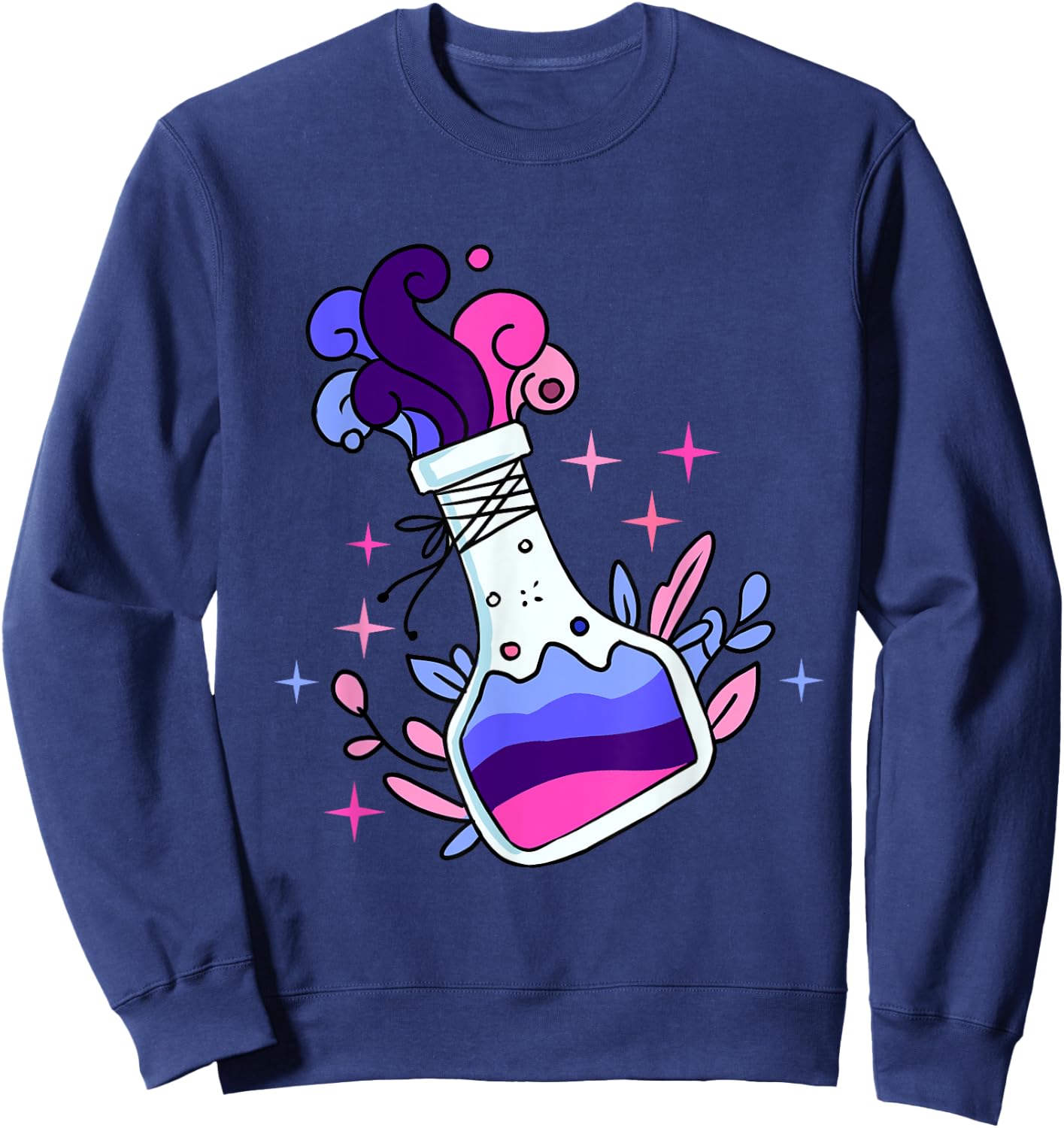 Omnisexual Potion Omnisexual Pride Sweatshirt - Sweatshirt | Navy