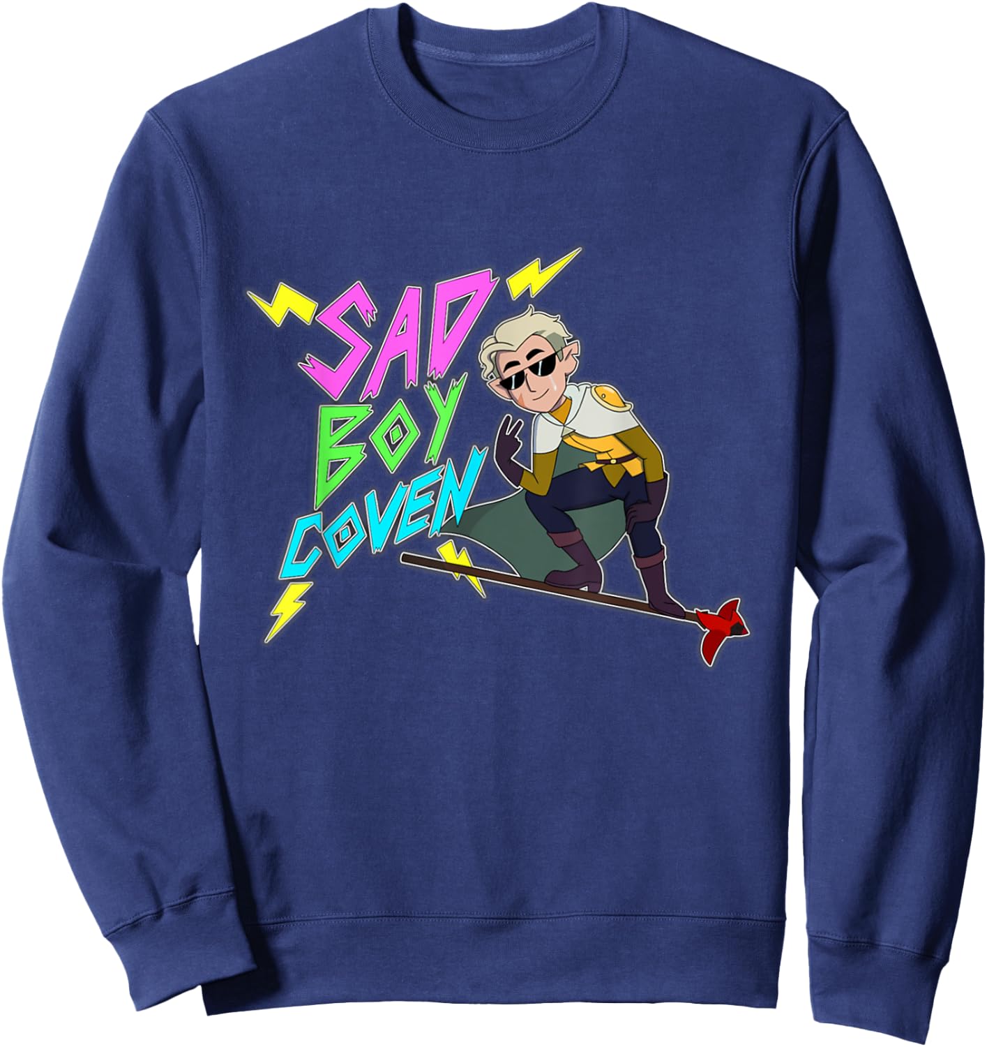 Sad Boy Coven Sad Boy Funny Women Girl Sweatshirt - Sweatshirt | Navy