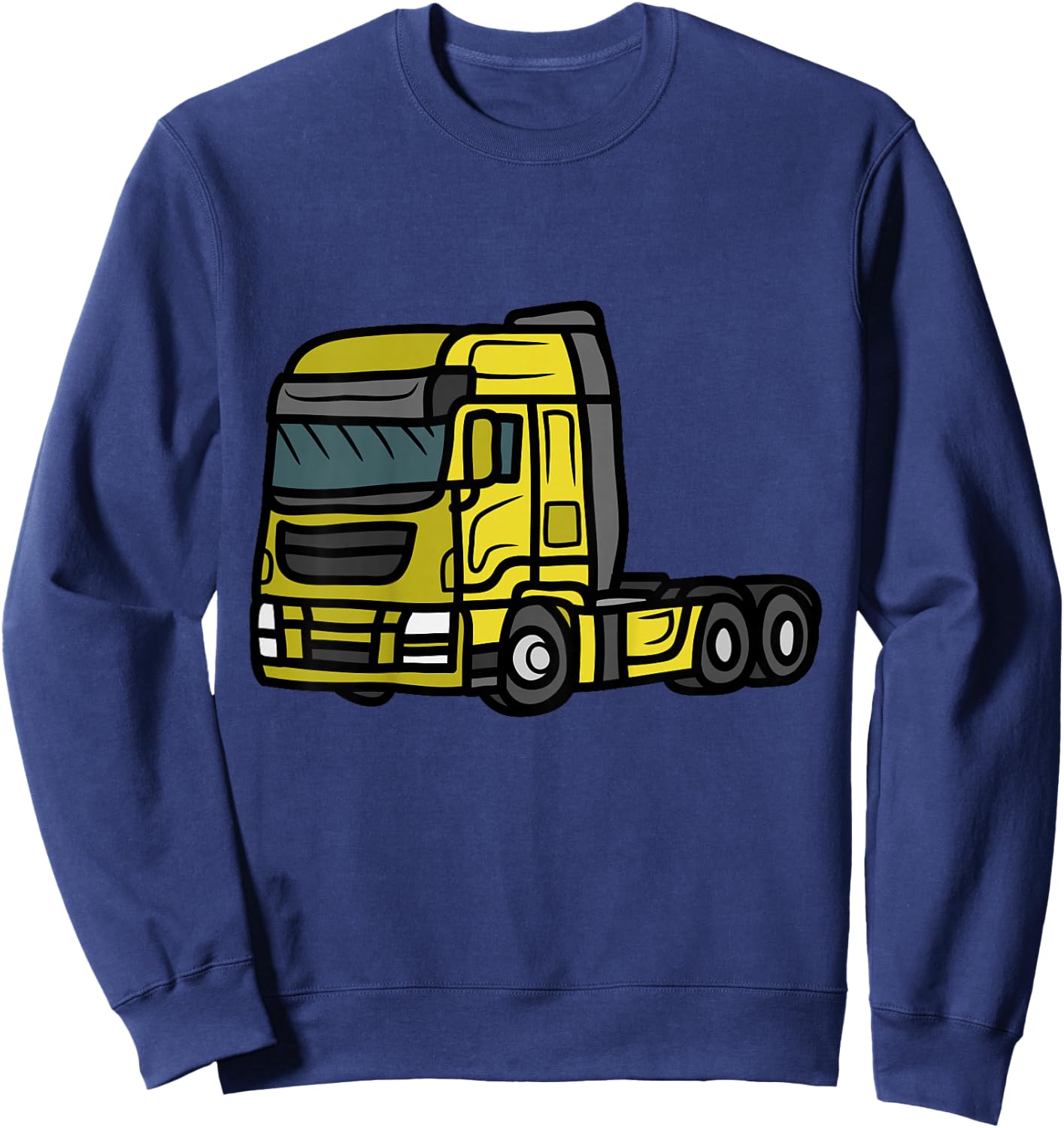 Truck Kinder LKW Shirt Kinder Diesel LKW Liebhaber Jungen Sweatshirt - Sweatshirt | Navy