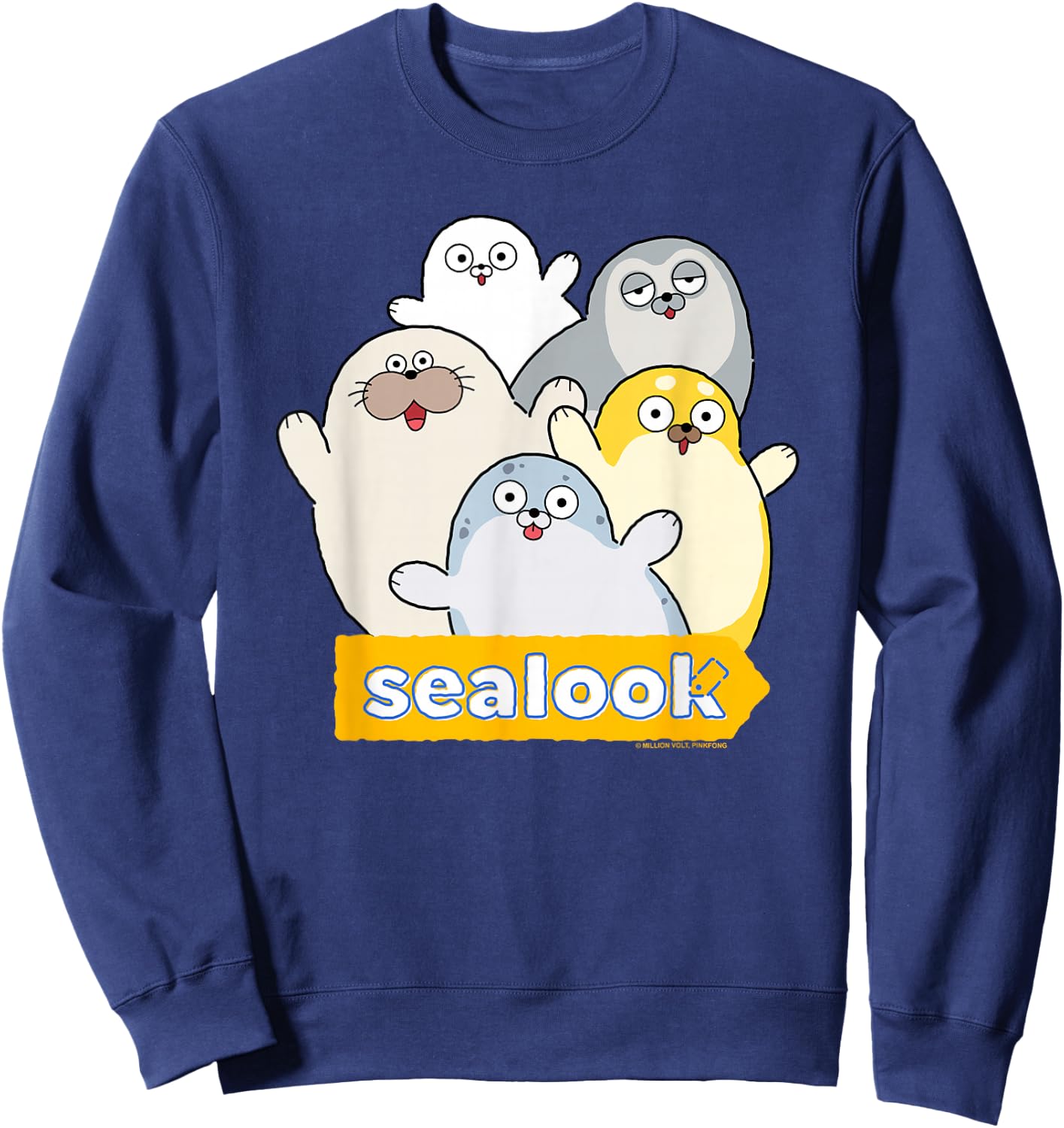 Sealook Seal Group Sweatshirt - Sweatshirt | Navy