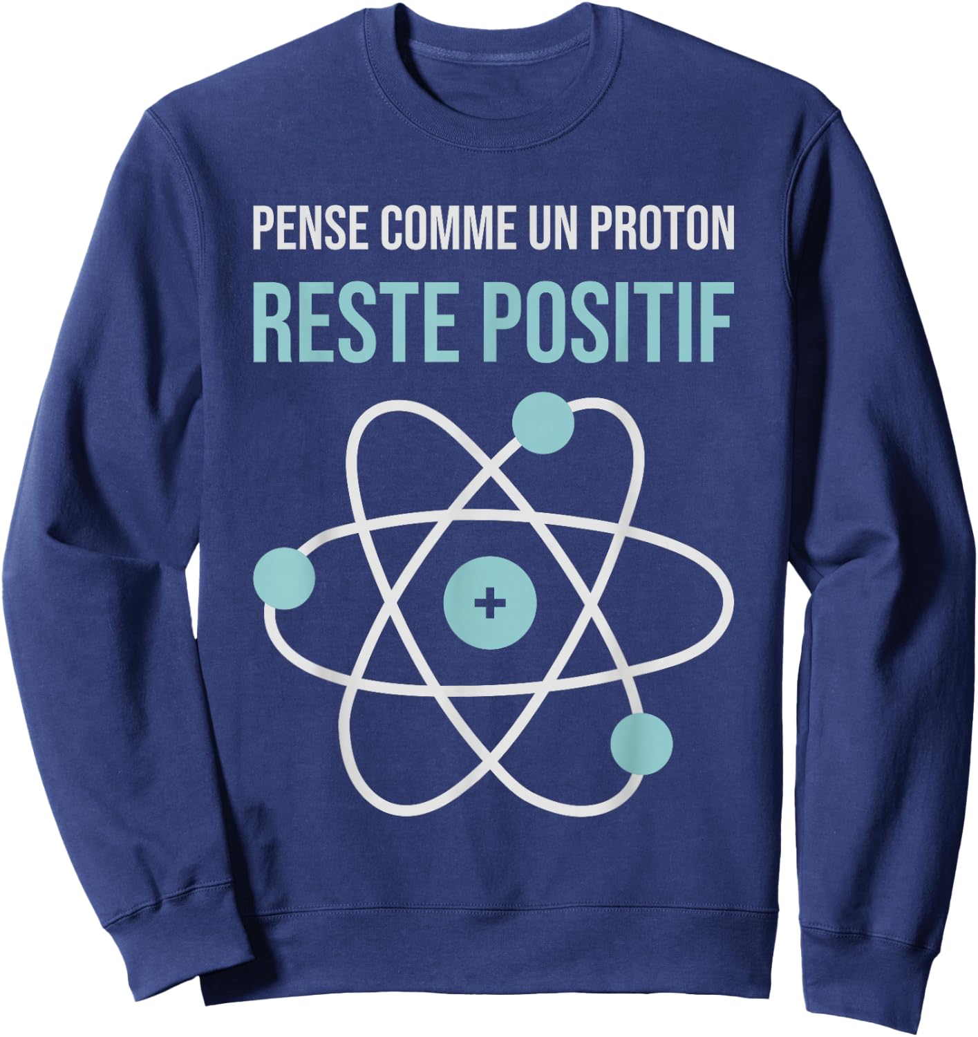 Gift Physicist Humor Quantum Physics Teacher , Black, S Sweatshirt - Sweatshirt | Navy