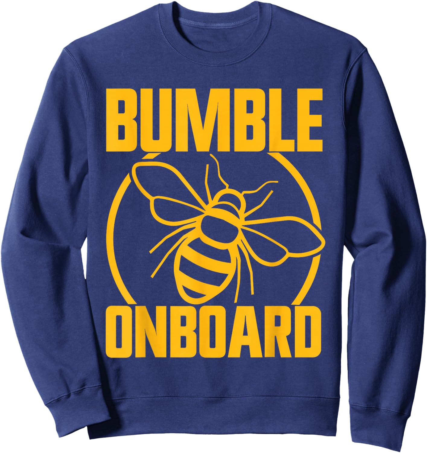 Bumble aboard Bumblebee Sweatshirt - Sweatshirt | Navy