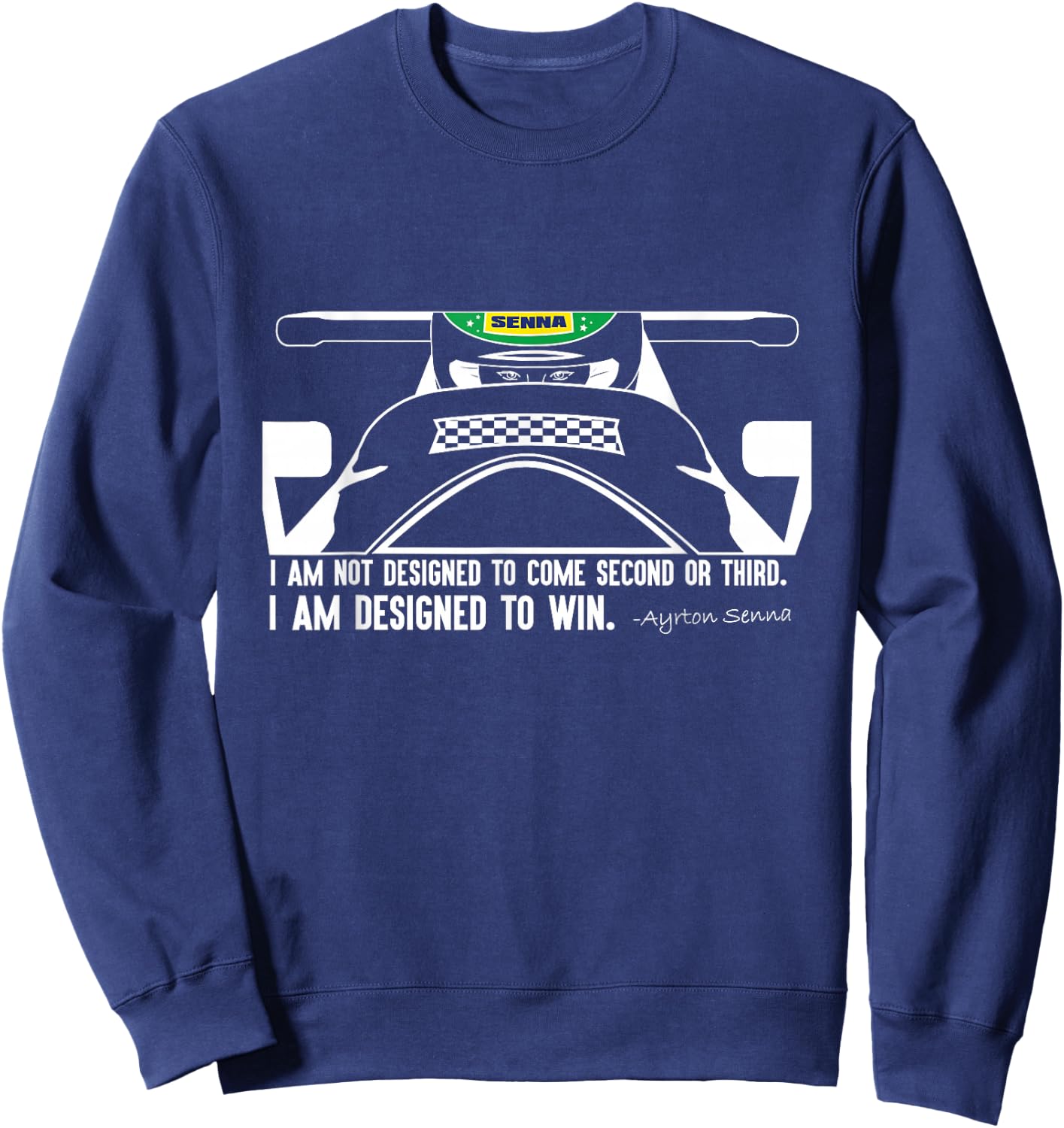Entwickelt, um zu gewinnen - Senna Sweatshirt - Sweatshirt | Navy