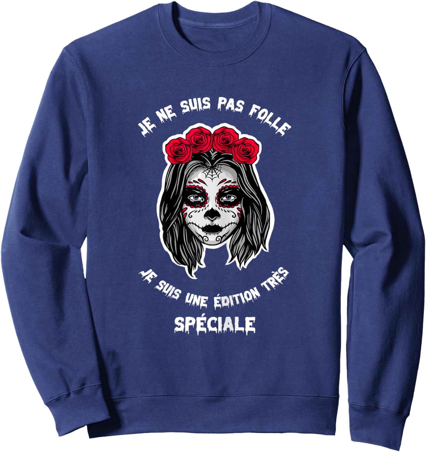 Je ne suis pa crazy special edition Gift Sweatshirt - Sweatshirt | Navy