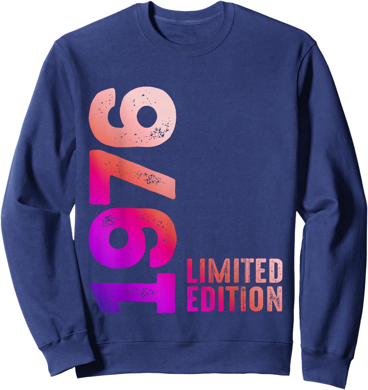 1976 Limited Edition 1976 Birthday Gift , Black, S Sweatshirt - Sweatshirt | Navy