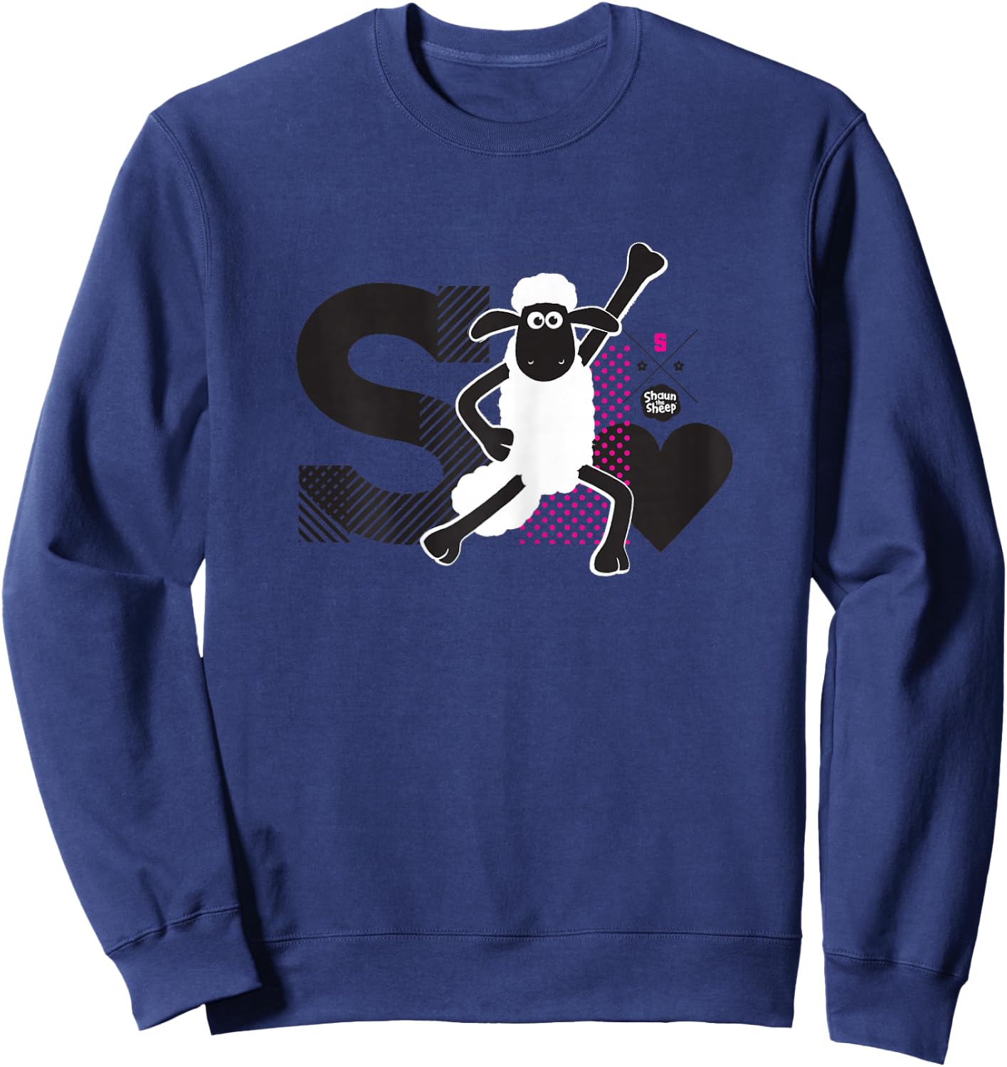 Shaun the Sheep: Dance Pose Sweatshirt - Sweatshirt | Navy