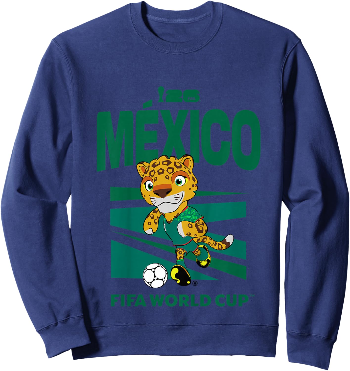 Enfant FIFA World CUP26 Mexico Balle de Mascotte Sweatshirt - Sweatshirt | Navy