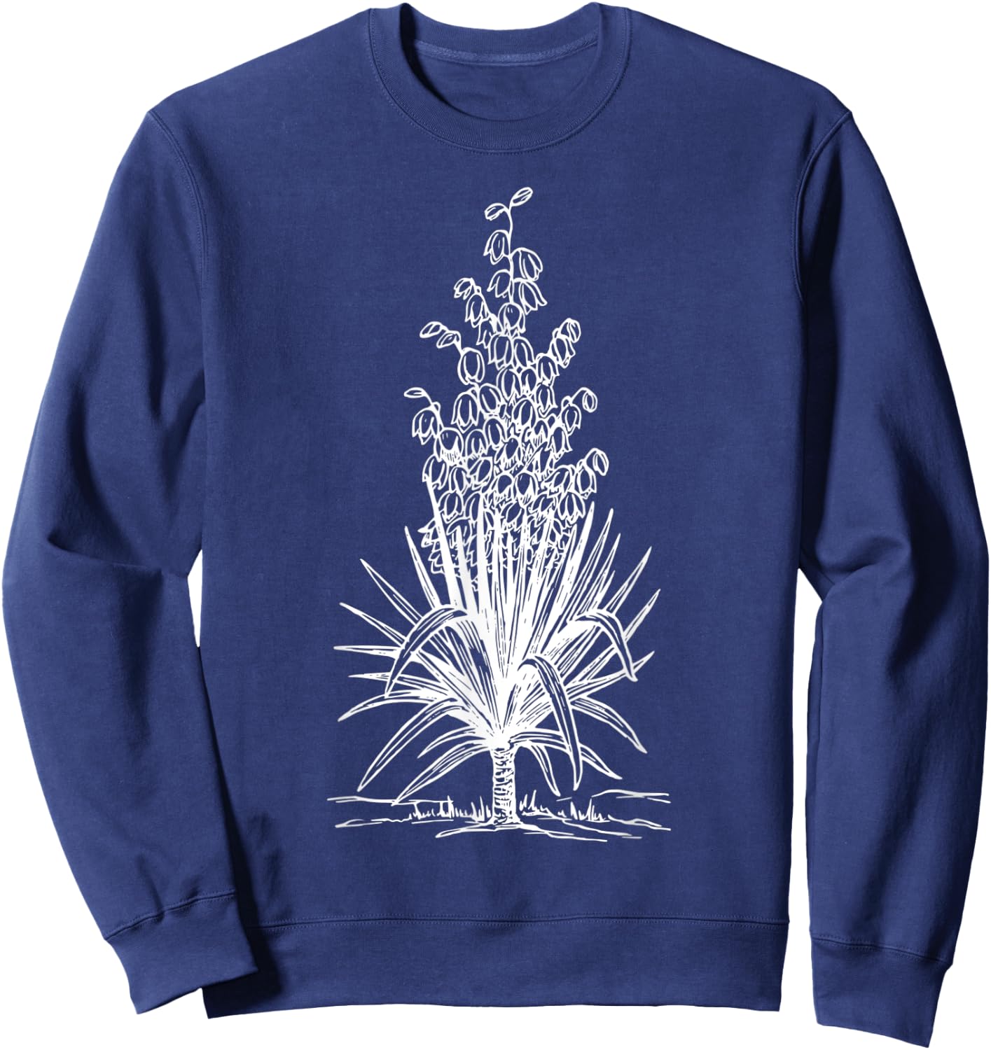 Yucca Plant Botanist Sweatshirt - Sweatshirt | Navy