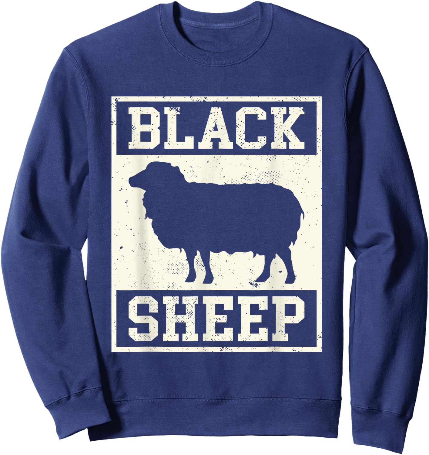Black Sheep | Outsider Different | Be Yourself Sweatshirt - Sweatshirt | Navy