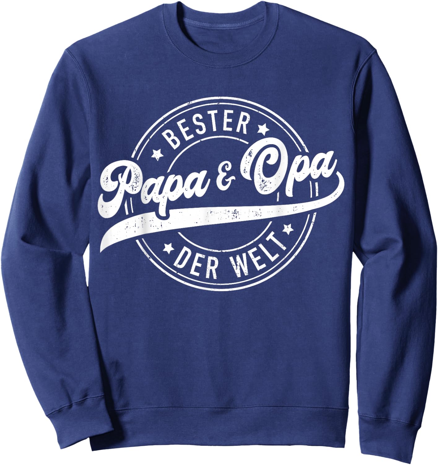Bester Papa und Opa zum Vatertag, Geburtstag und Weihnachten Sweatshirt - Sweatshirt | Navy