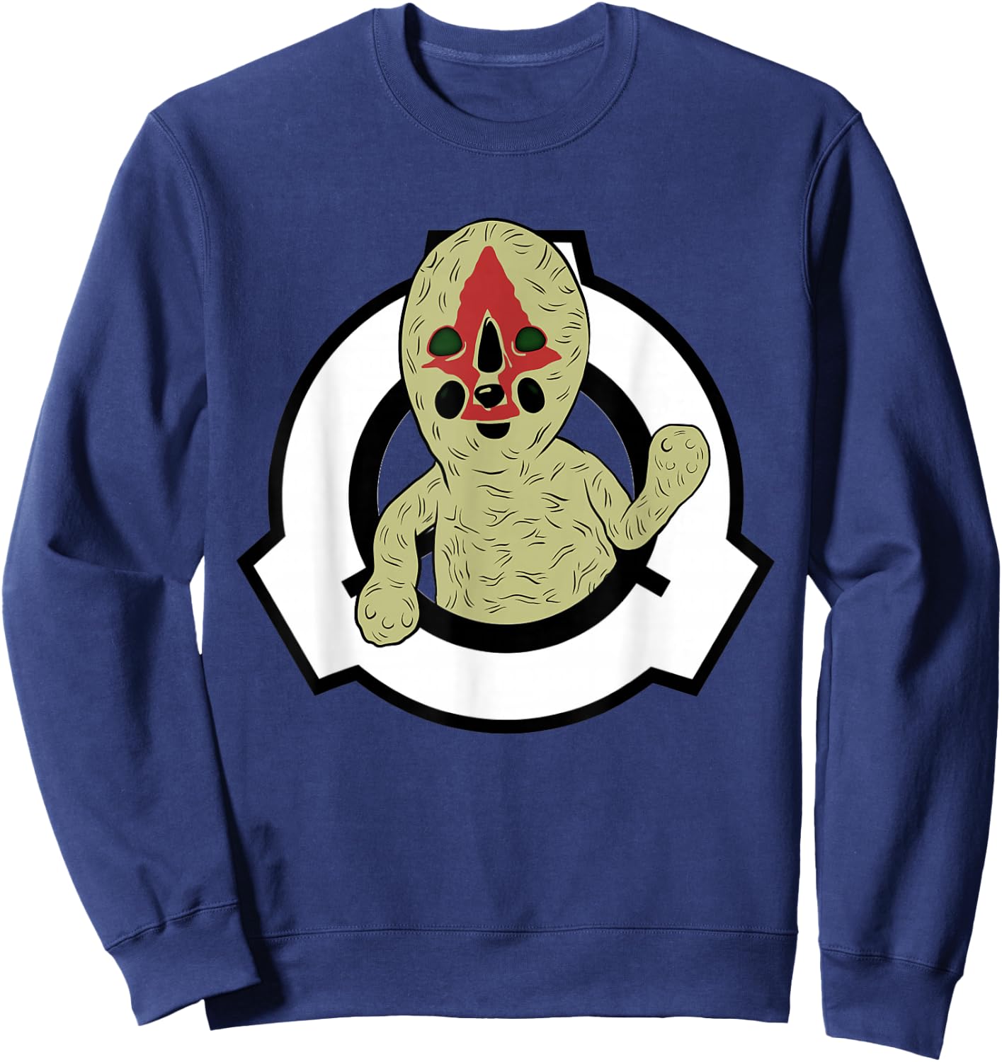 SCP Foundation SCP 173 Sweatshirt - Sweatshirt | Navy