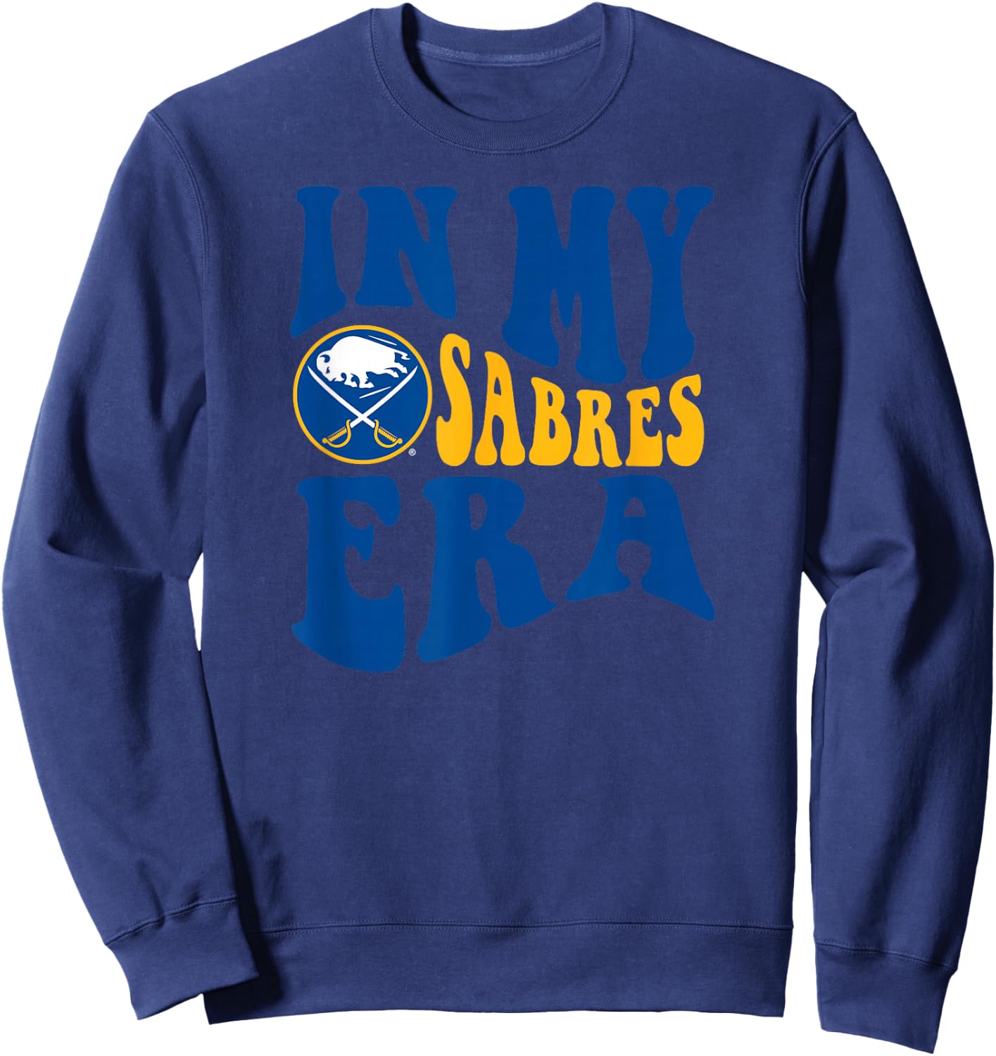 Buffalo Sabres Era Black NHL Officially Licensed Sweatshirt - Sweatshirt | Navy