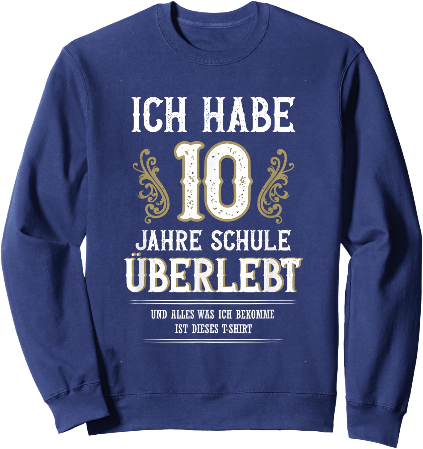Schulabschluss Realschule Schule 2026 Sweatshirt - Sweatshirt | Navy