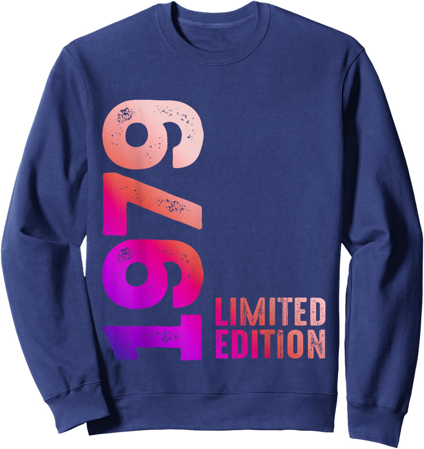 1979 Limited Edition 1979 Birthday Gift , Black, S Sweatshirt - Sweatshirt | Navy