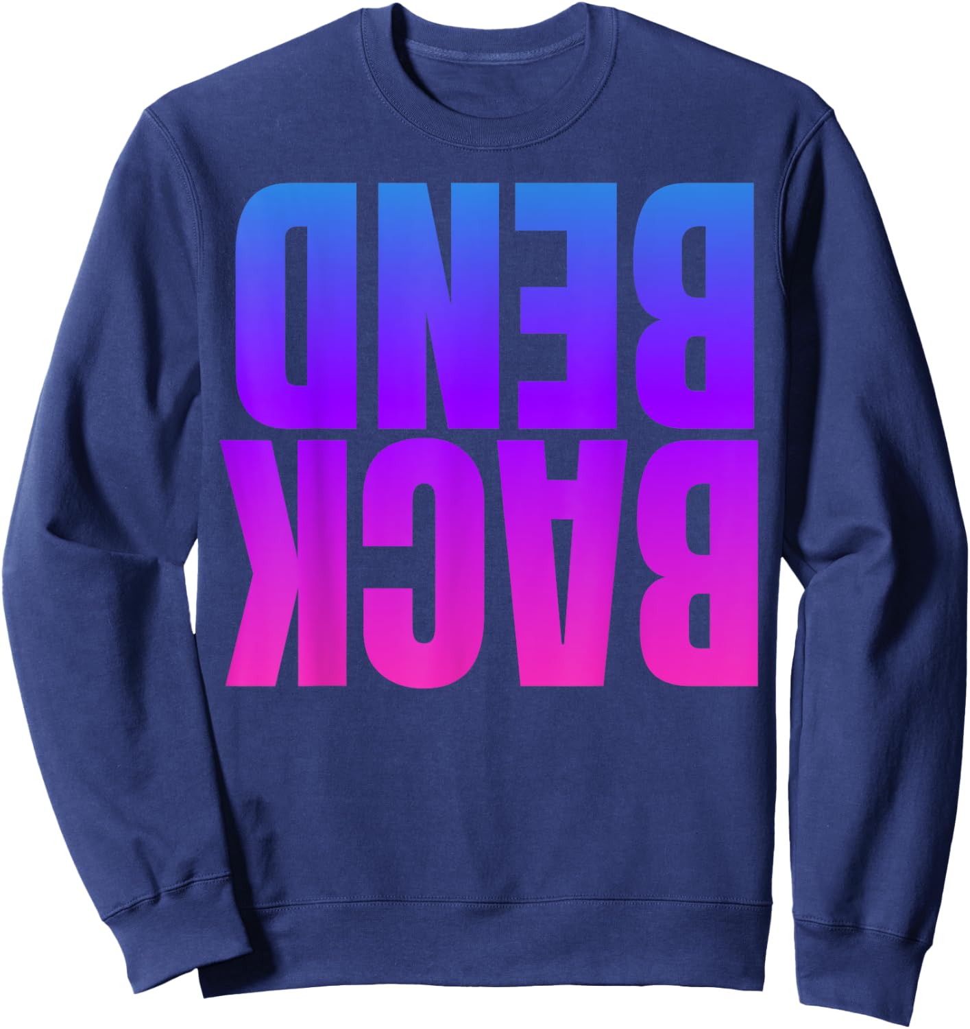 Contortionist, Handstand Backbend Sweatshirt - Sweatshirt | Navy