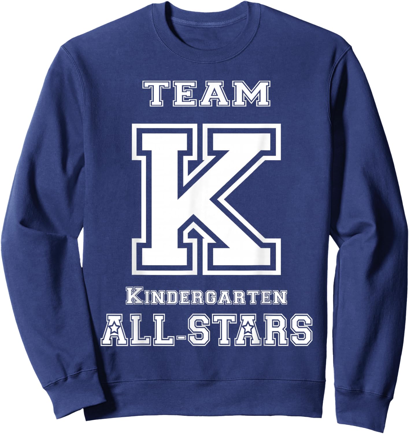 Team Kindergarten All-stars Sport Jersey Sweatshirt - Sweatshirt | Navy