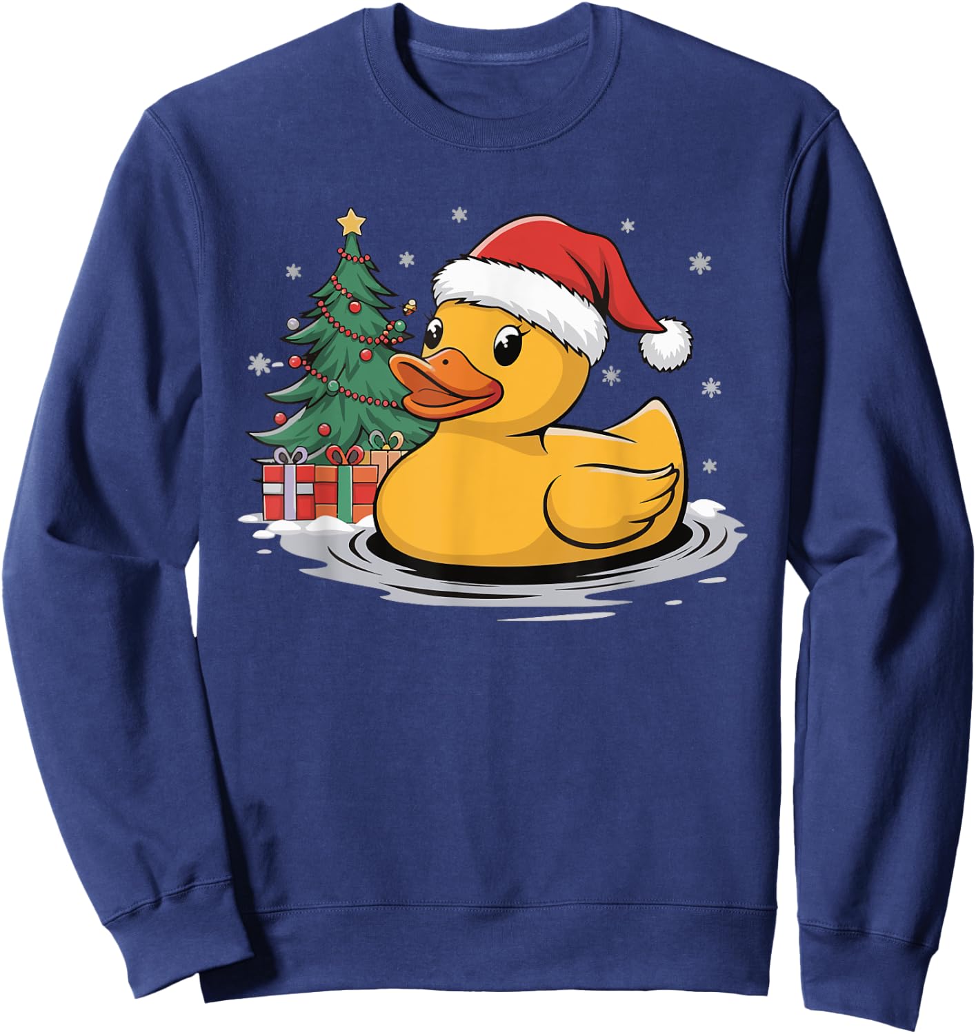 Rubber Duck Christmas Sweatshirt - Sweatshirt | Navy