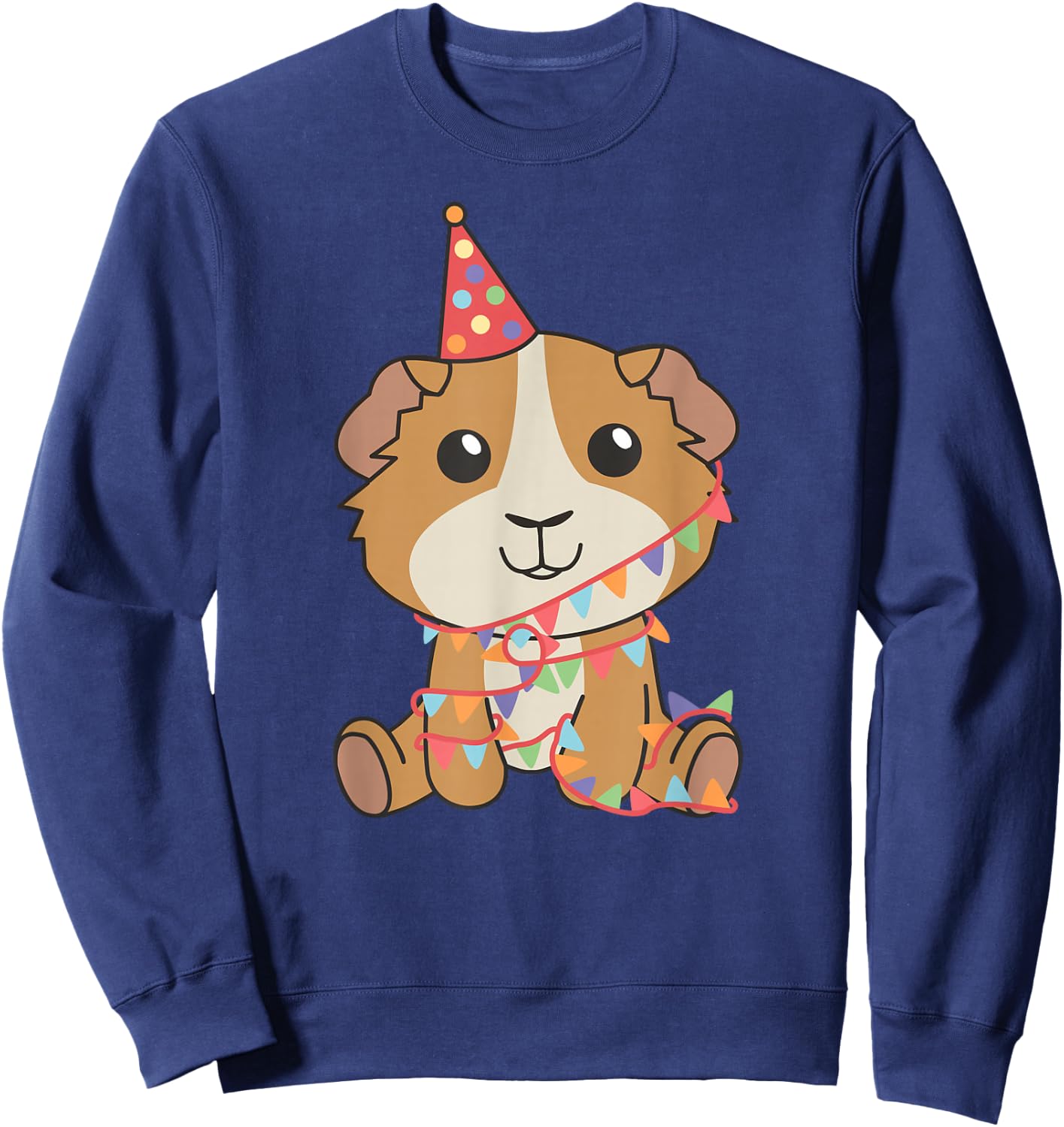 Guinea Pig Birthday for Children, black Sweatshirt - Sweatshirt | Navy