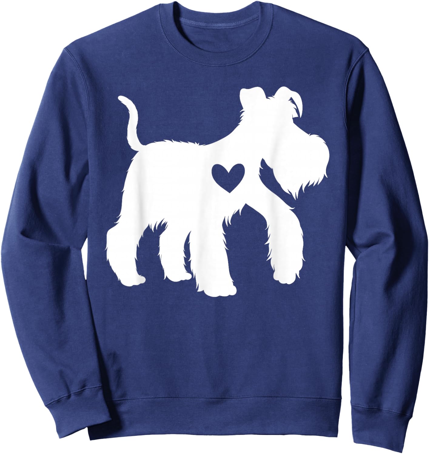 Miniature Schnauzer Sweatshirt - Sweatshirt | Navy