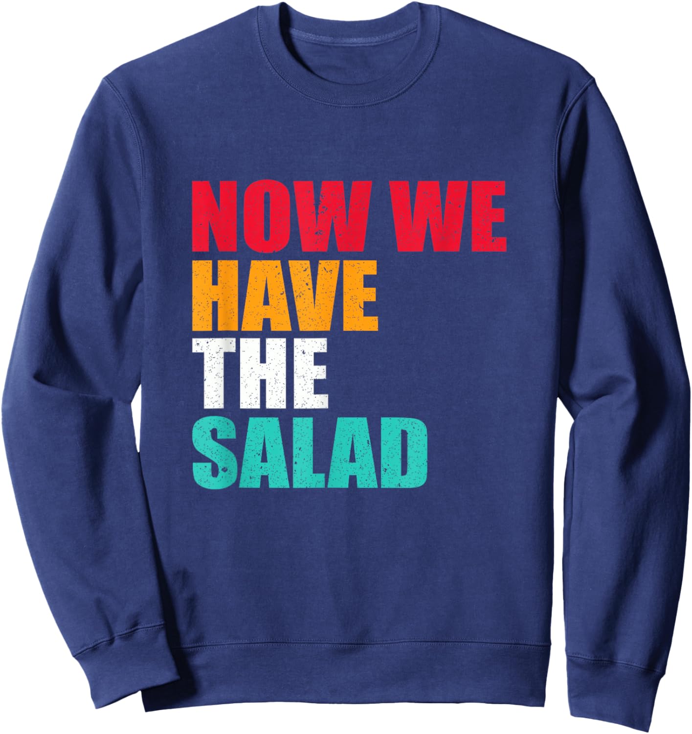 German German Teacher Funny Saying English & German, black Sweatshirt - Sweatshirt | Navy