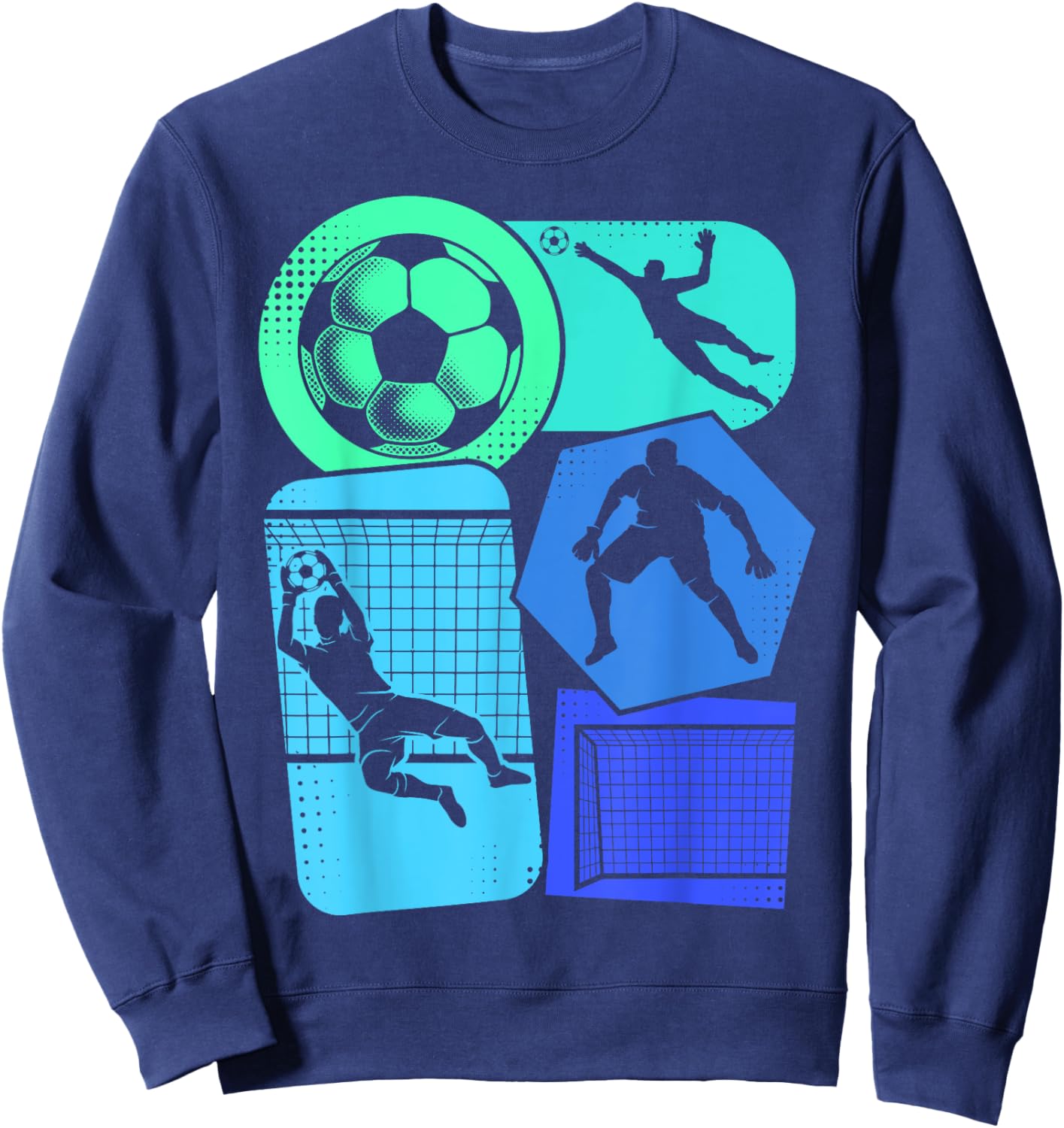 Football Goalkeeper Children's Sweatshirt - Sweatshirt | Navy