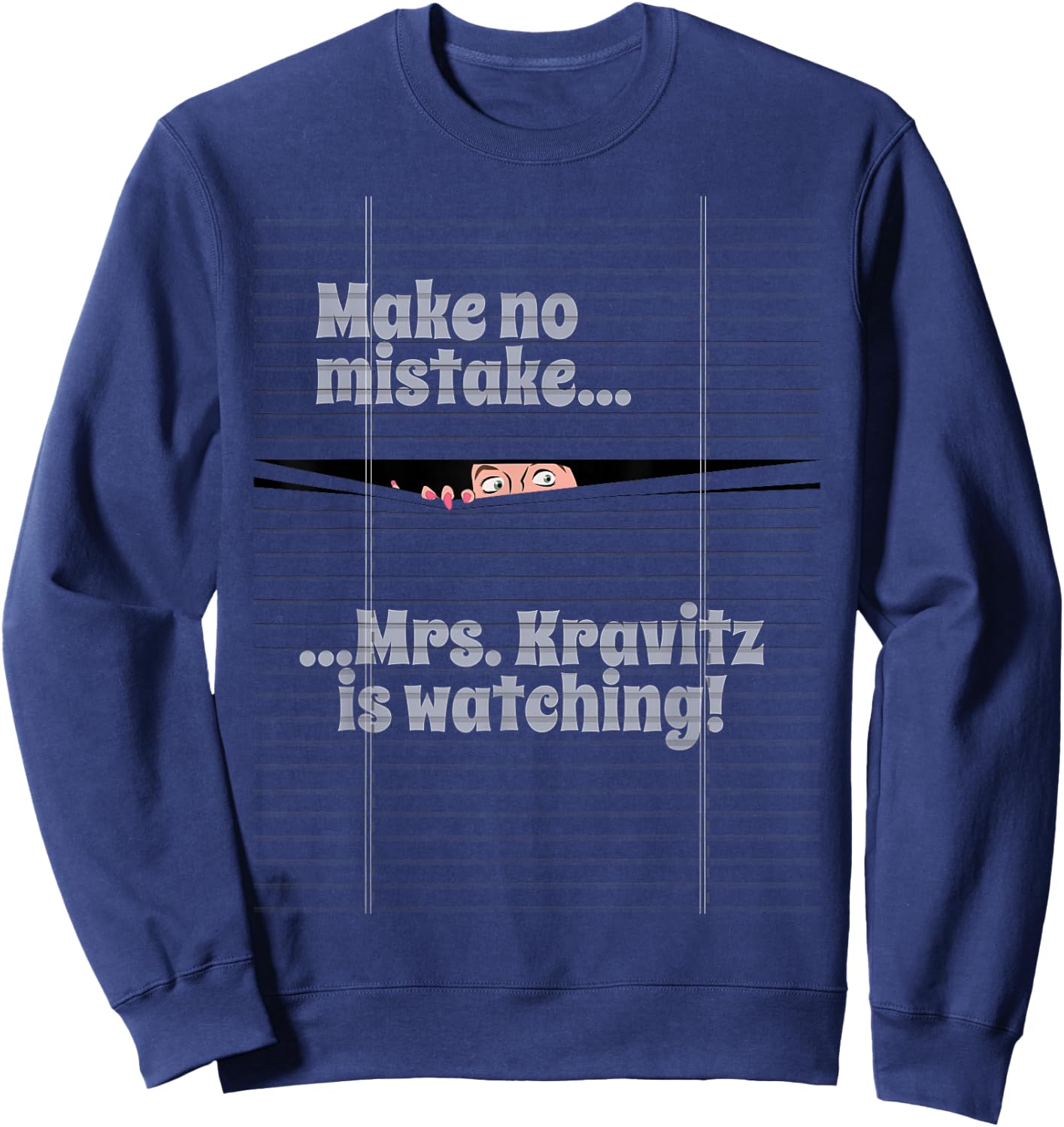 Mrs. Kravitz is Watching! Sweatshirt - Sweatshirt | Navy