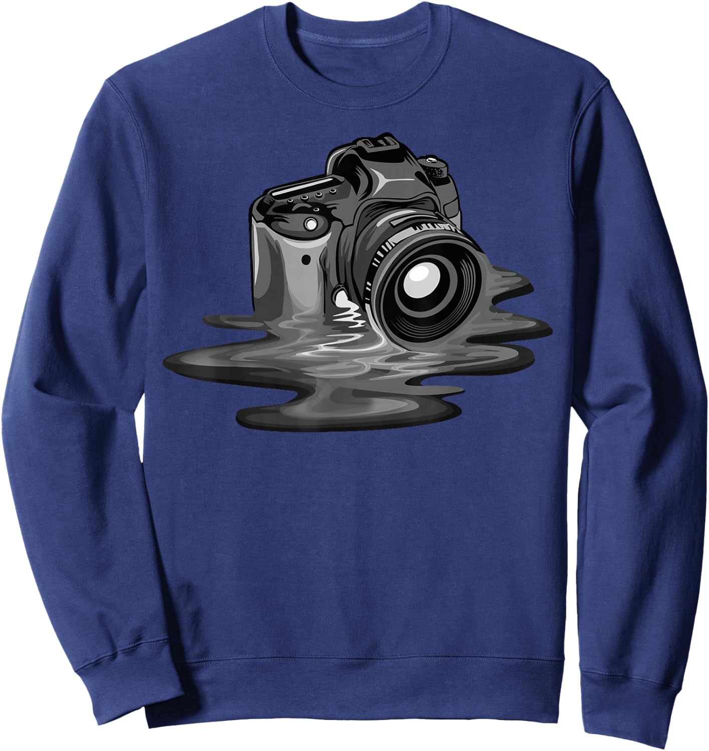 Funny Camera Gift Photographers Men Women Photography Sweatshirt - Sweatshirt | Navy