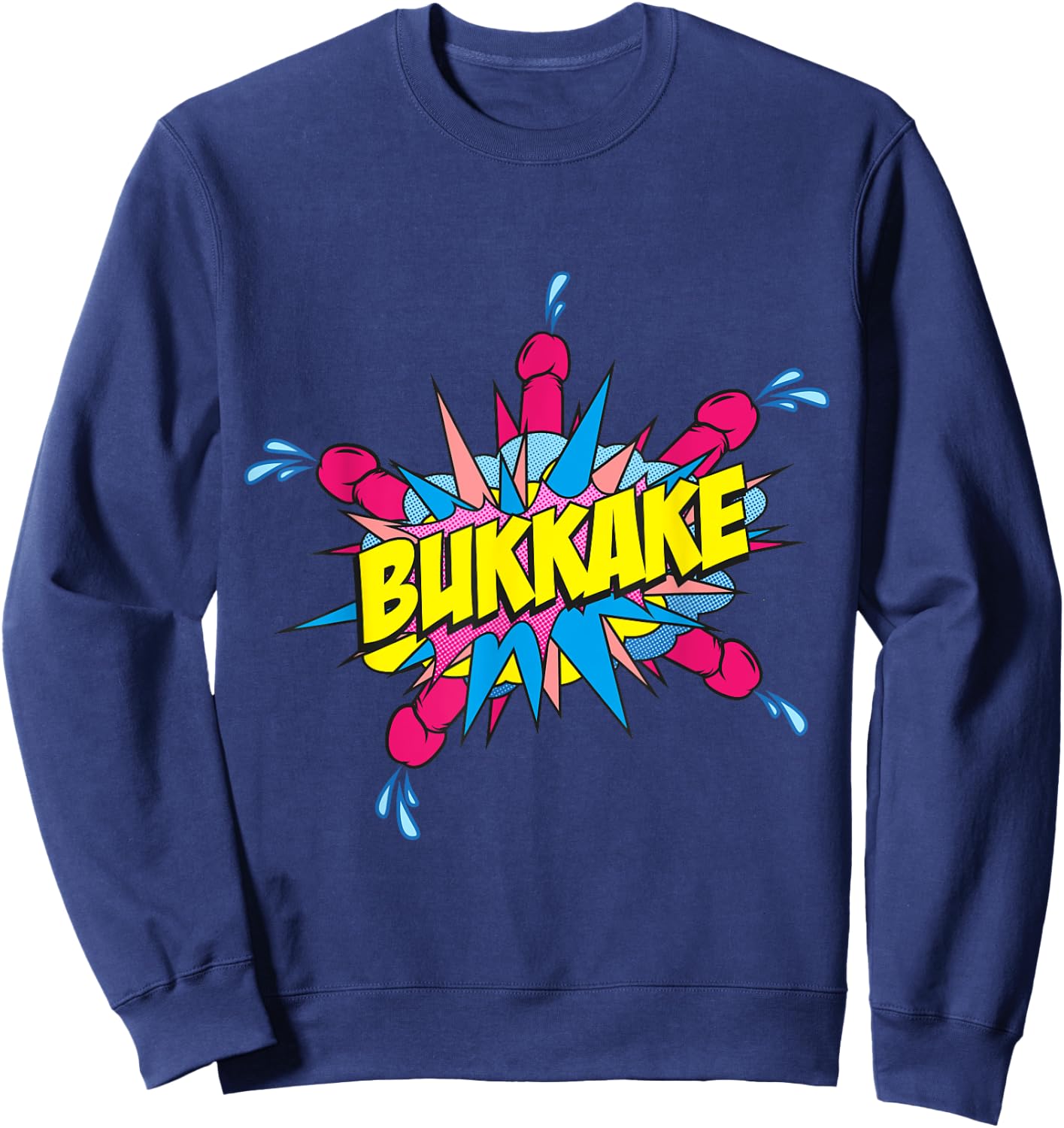 Bukkake! Behind the Shed Sweatshirt - Sweatshirt | Navy