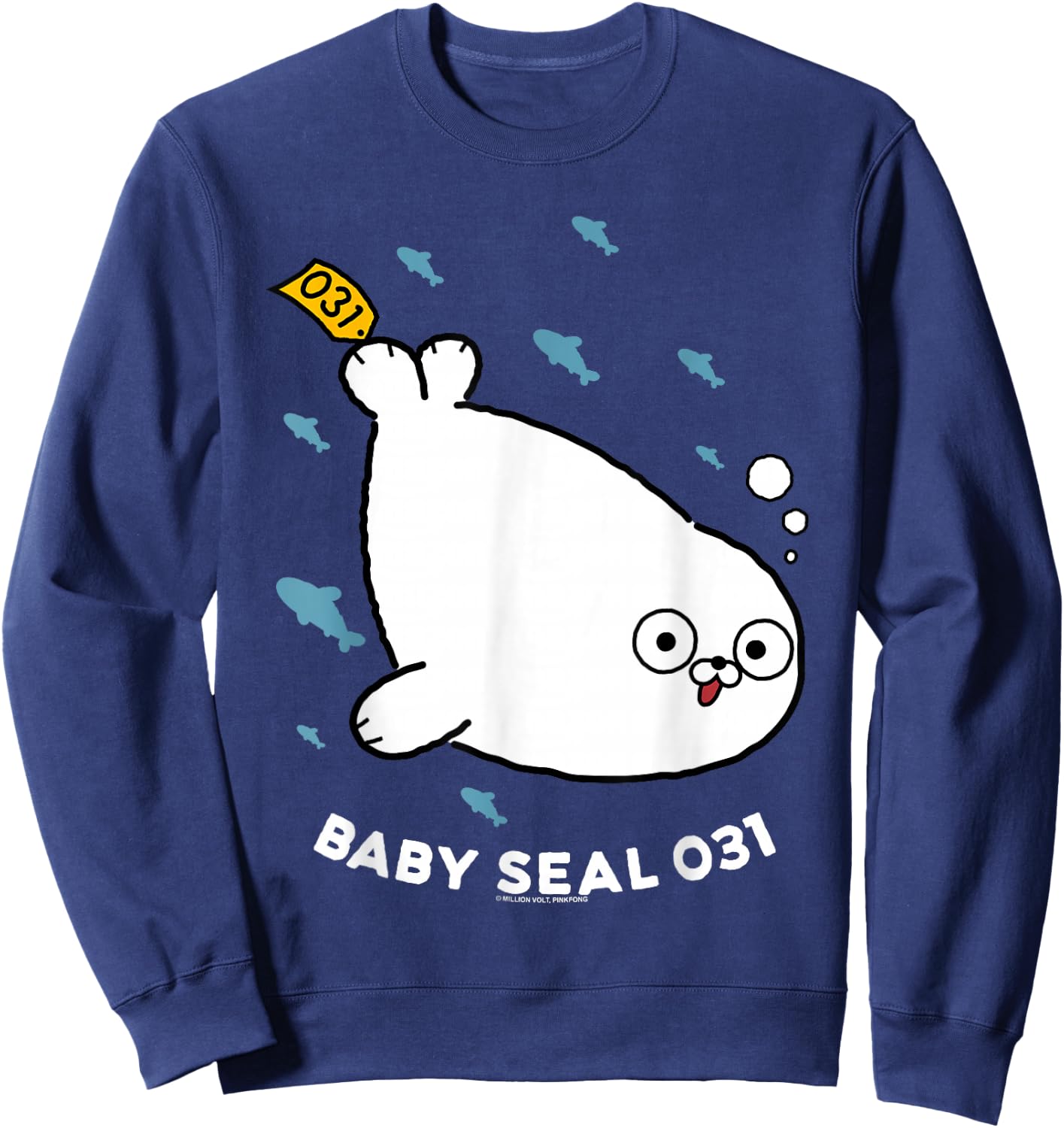 Sealook Baby Seal Sweatshirt - Sweatshirt | Navy