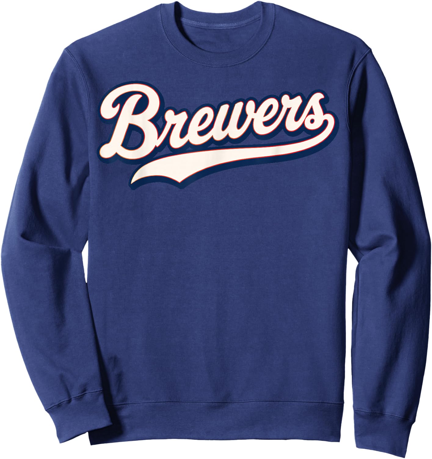 Vintage Brewers Retro Classic Gifts Women Kids Sweatshirt - Sweatshirt | Navy