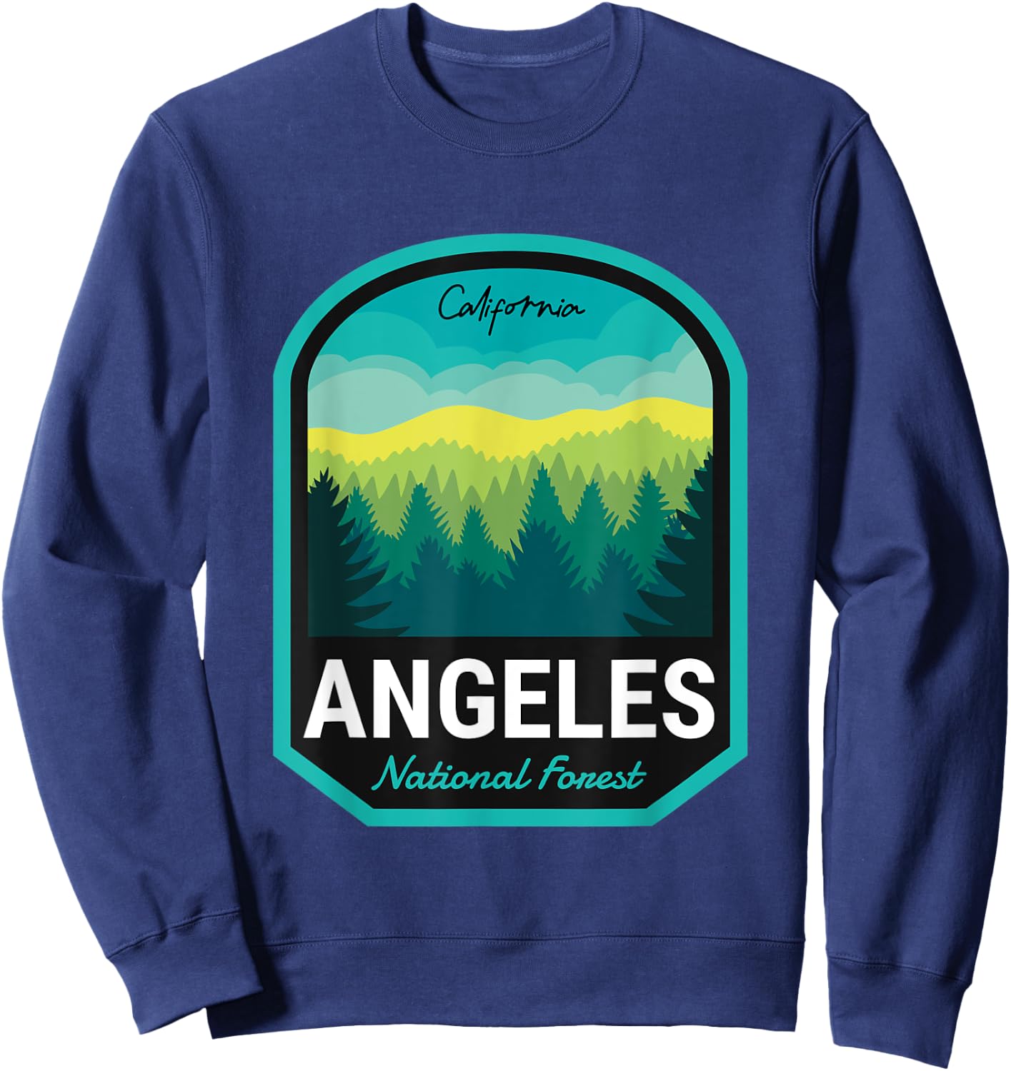 Angeles National Forest CA Sweatshirt - Sweatshirt | Navy