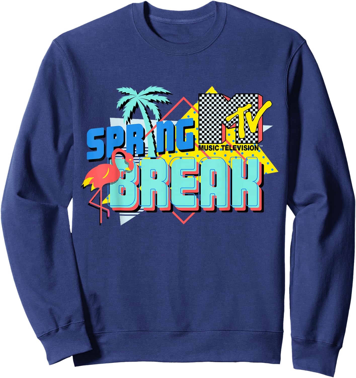 MTV - Spring Break TV Sweatshirt - Sweatshirt | Navy