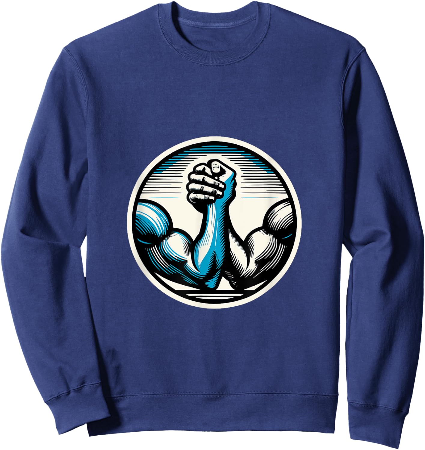 Arm Wrestling Ampress Sweatshirt - Sweatshirt | Navy