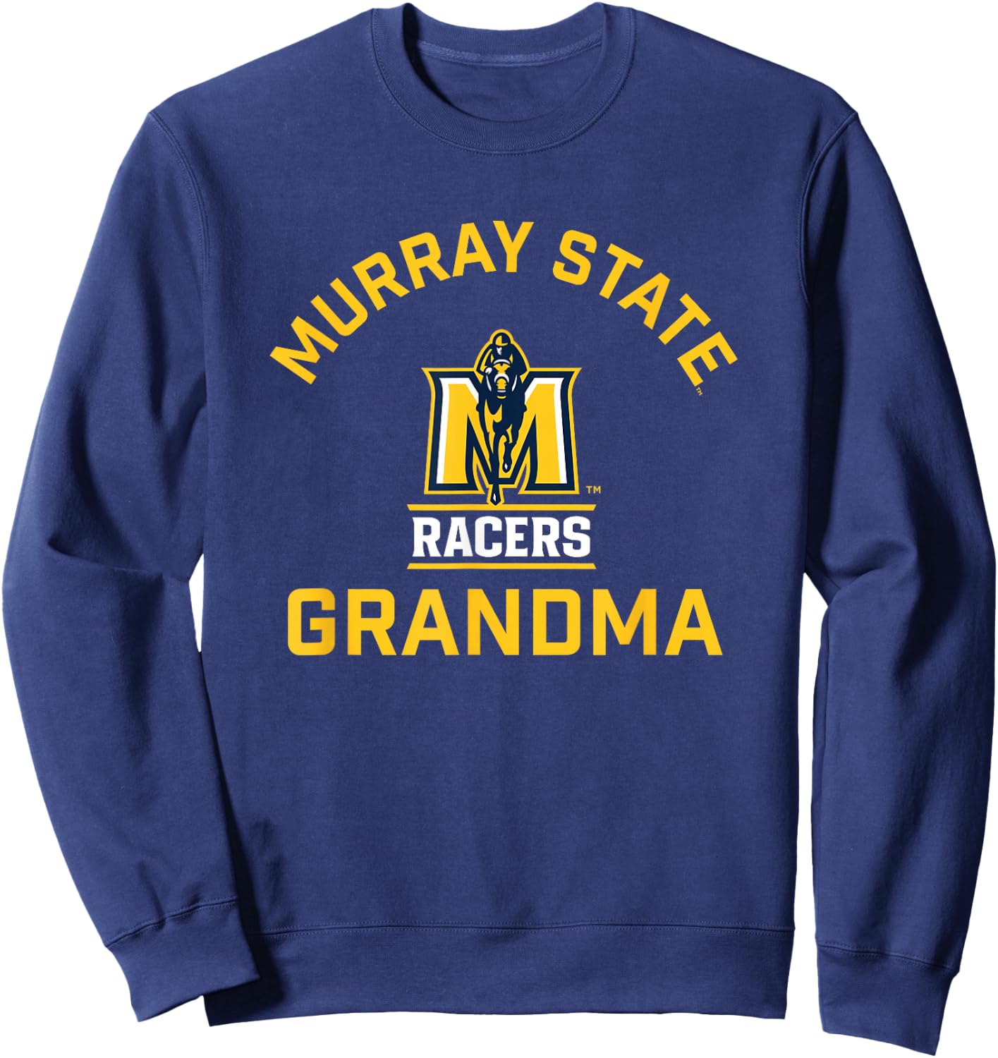 Murray State University Racers Arched Grandma Sweatshirt - Sweatshirt | Navy