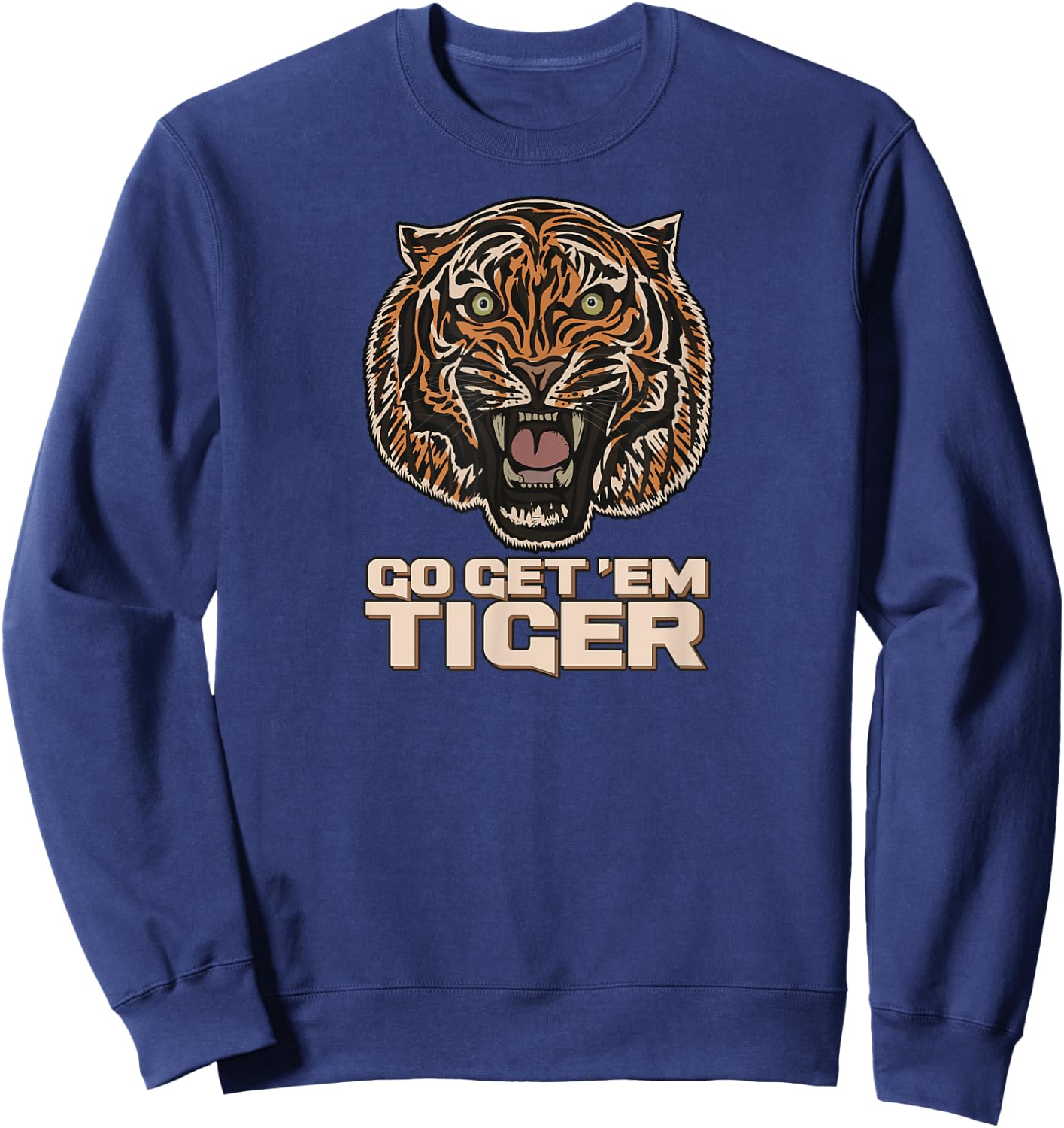 Go Get 'Em Tiger Sweatshirt - Sweatshirt | Navy
