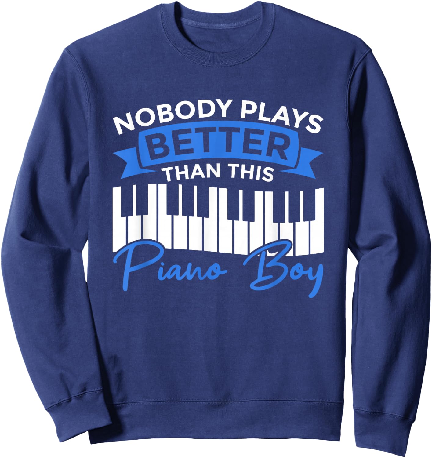 Klavier Junge Sweatshirt - Sweatshirt | Navy