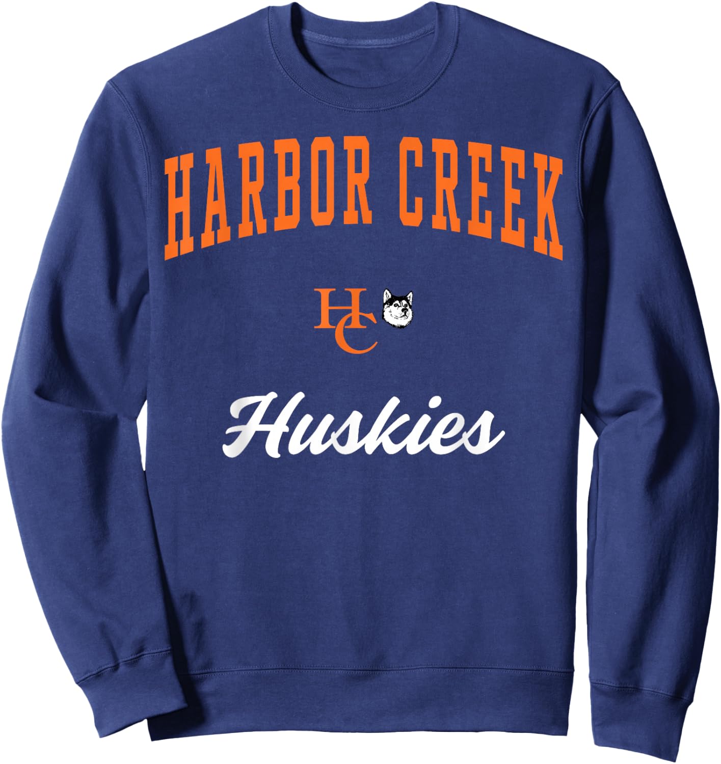 Harbor Creek High School Huskies Sweatshirt - Sweatshirt | Navy