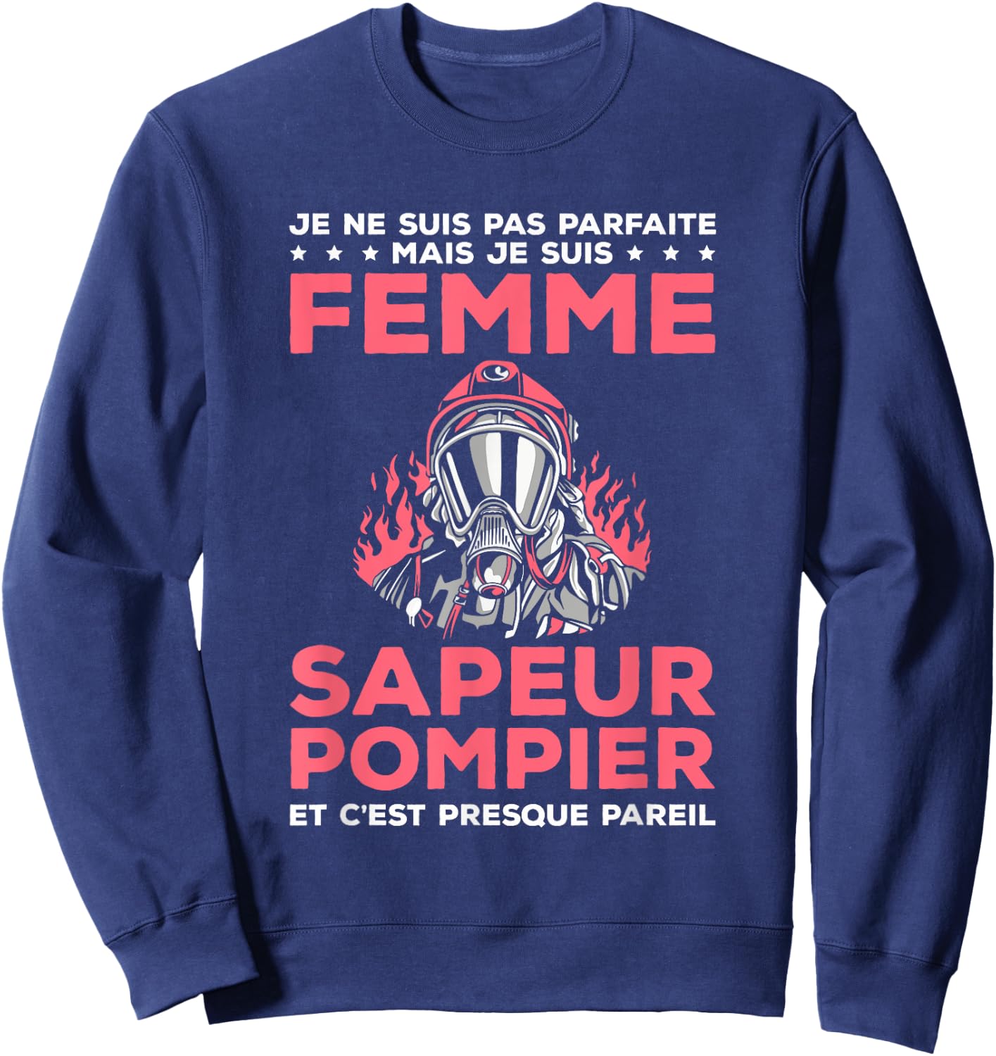 Fireman And , Black, S Sweatshirt - Sweatshirt | Navy