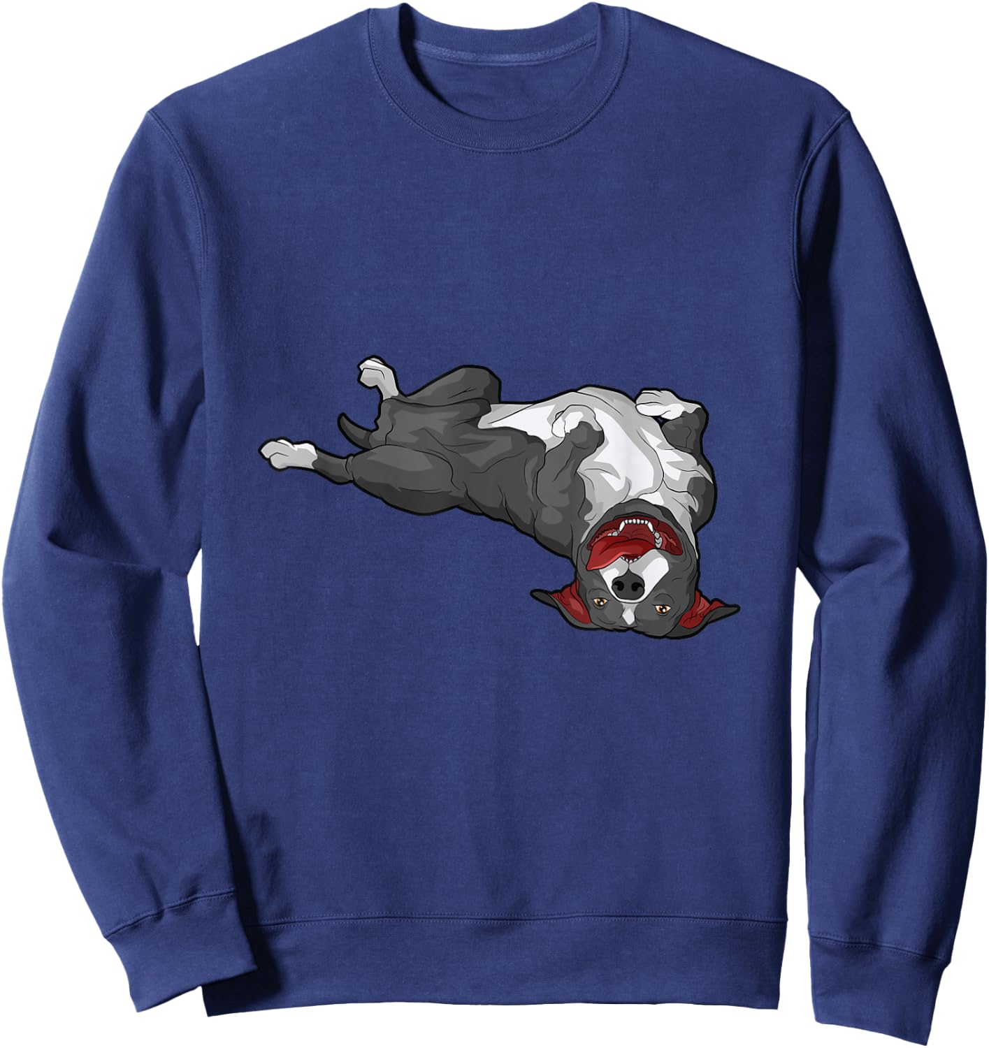 American Staffordshire Terrier Amstaff Sweatshirt - Sweatshirt | Navy