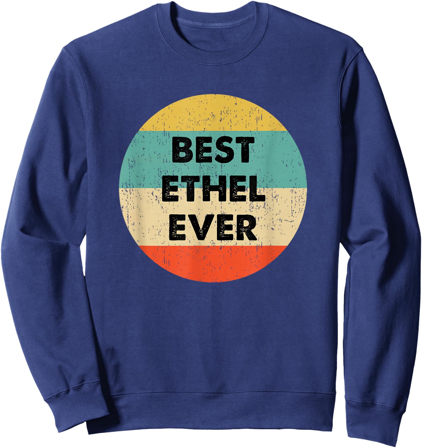 Ethel Name Sweatshirt - Sweatshirt | Navy