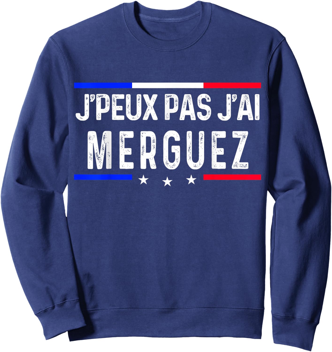 Je peux pas j'ai merguez Sweatshirt - Sweatshirt | Navy