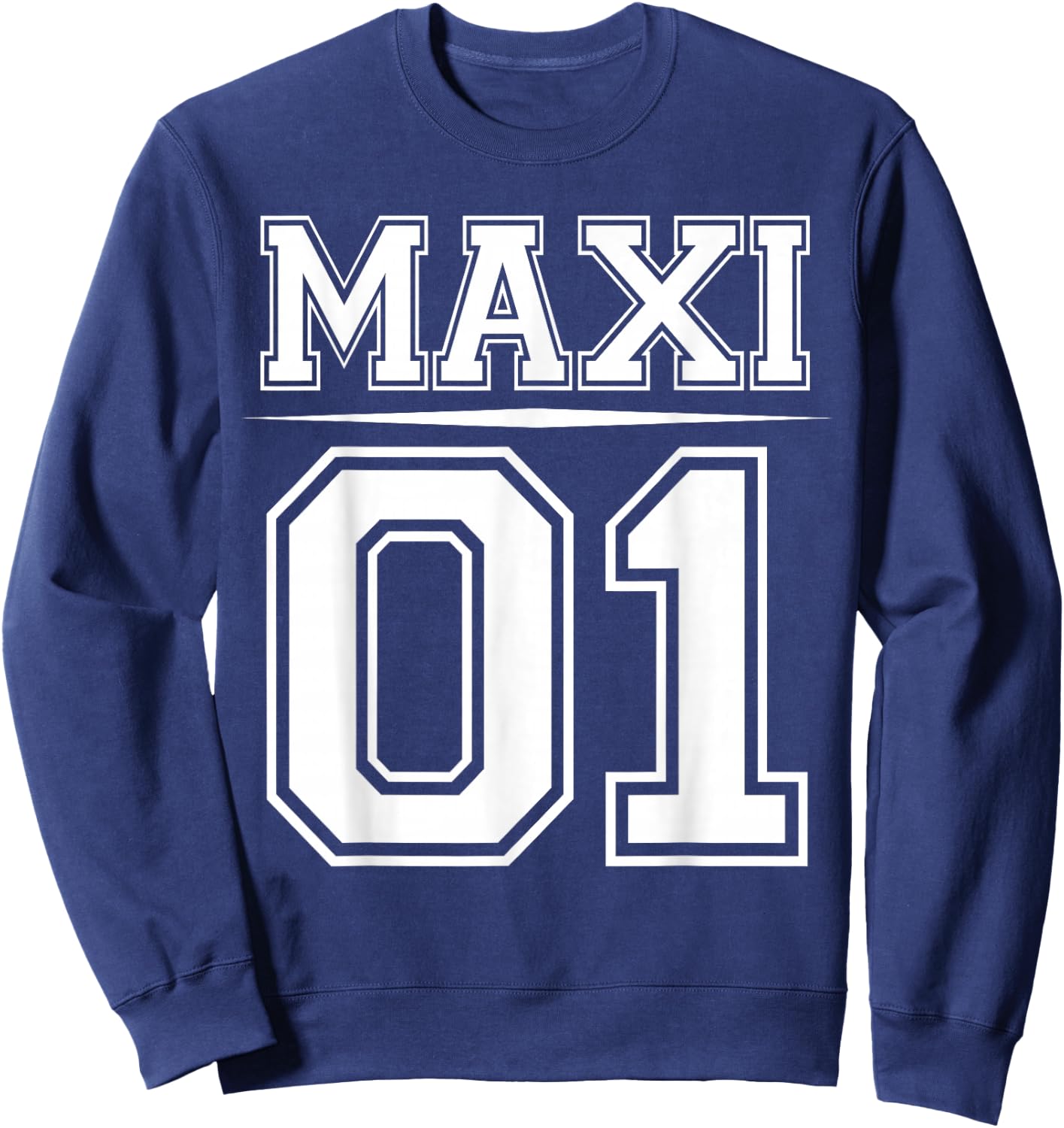 MAXI 01 Familien Outfit | Mutter Vater Kind Set Partnerlook Sweatshirt - Sweatshirt | Navy