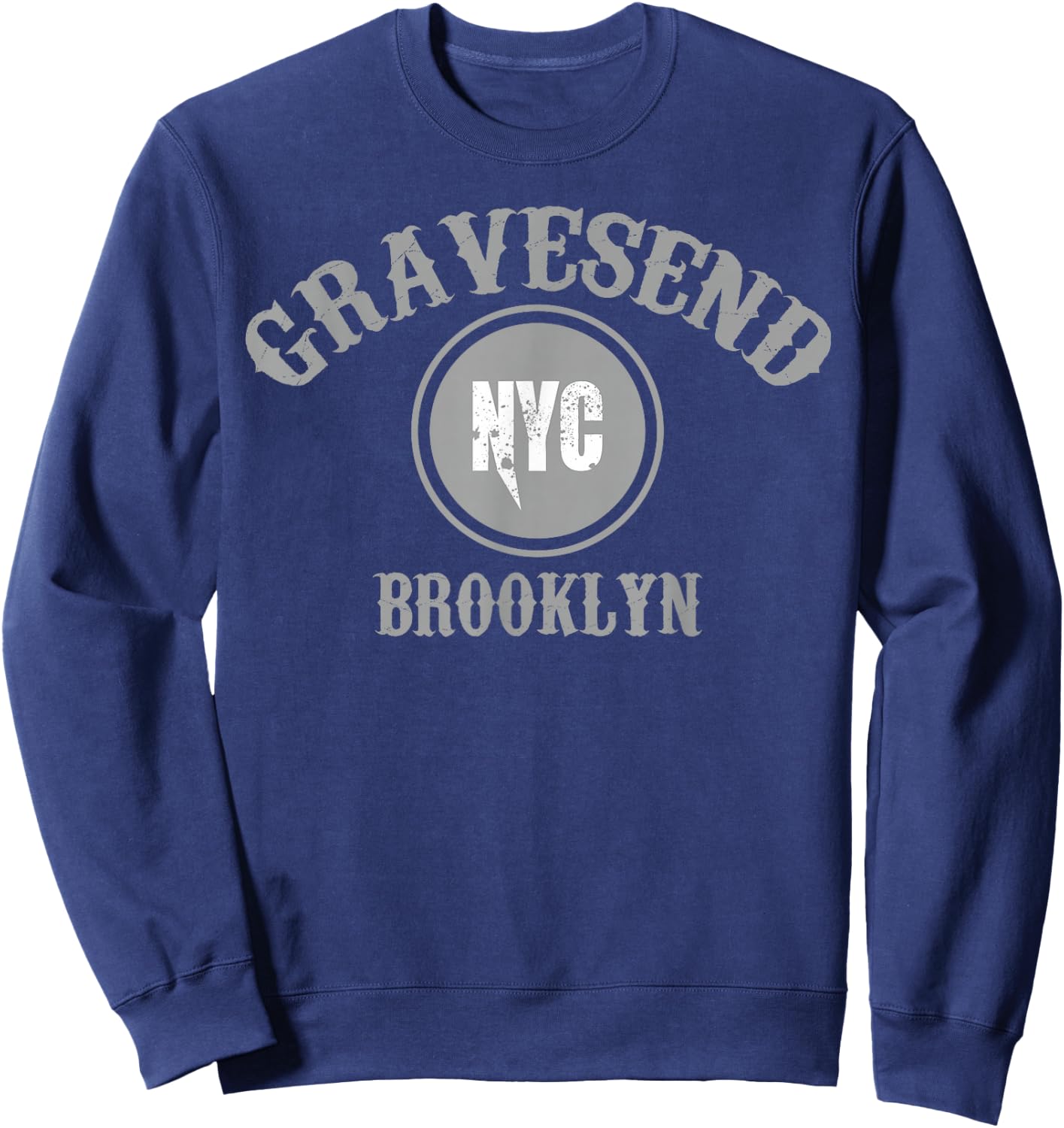 Cool - Gravesend Brooklyn NYC Sweatshirt - Sweatshirt | Navy