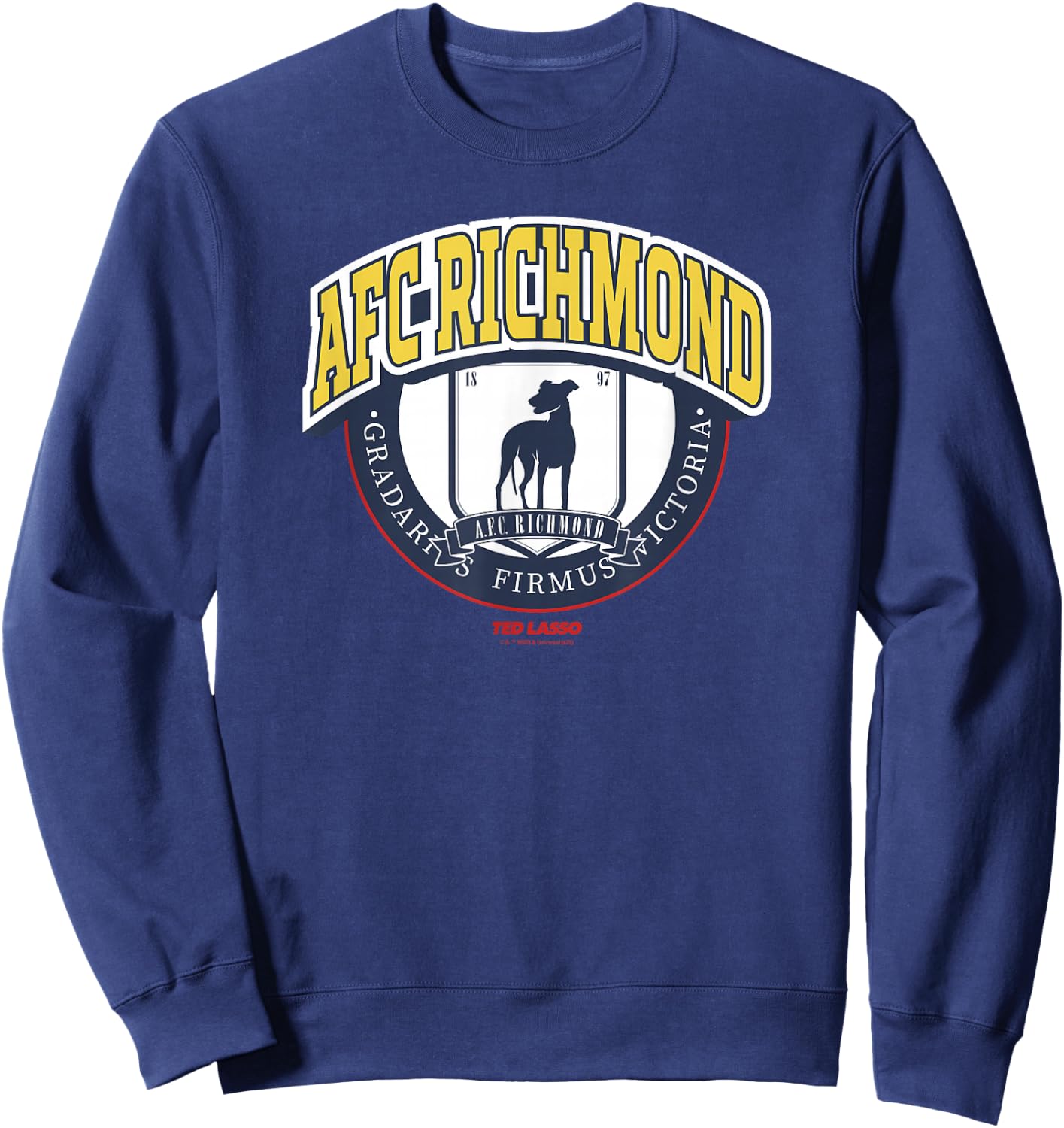 Ted Lasso AFC Richmond Gradarius Firmus Victoria Sweatshirt - Sweatshirt | Navy