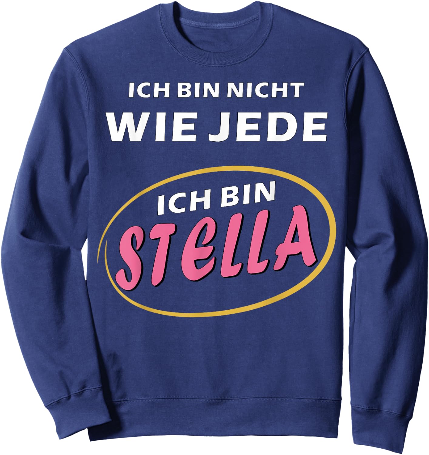 Stella First Name Girls Women Gift Ideas for Stella , black Sweatshirt - Sweatshirt | Navy