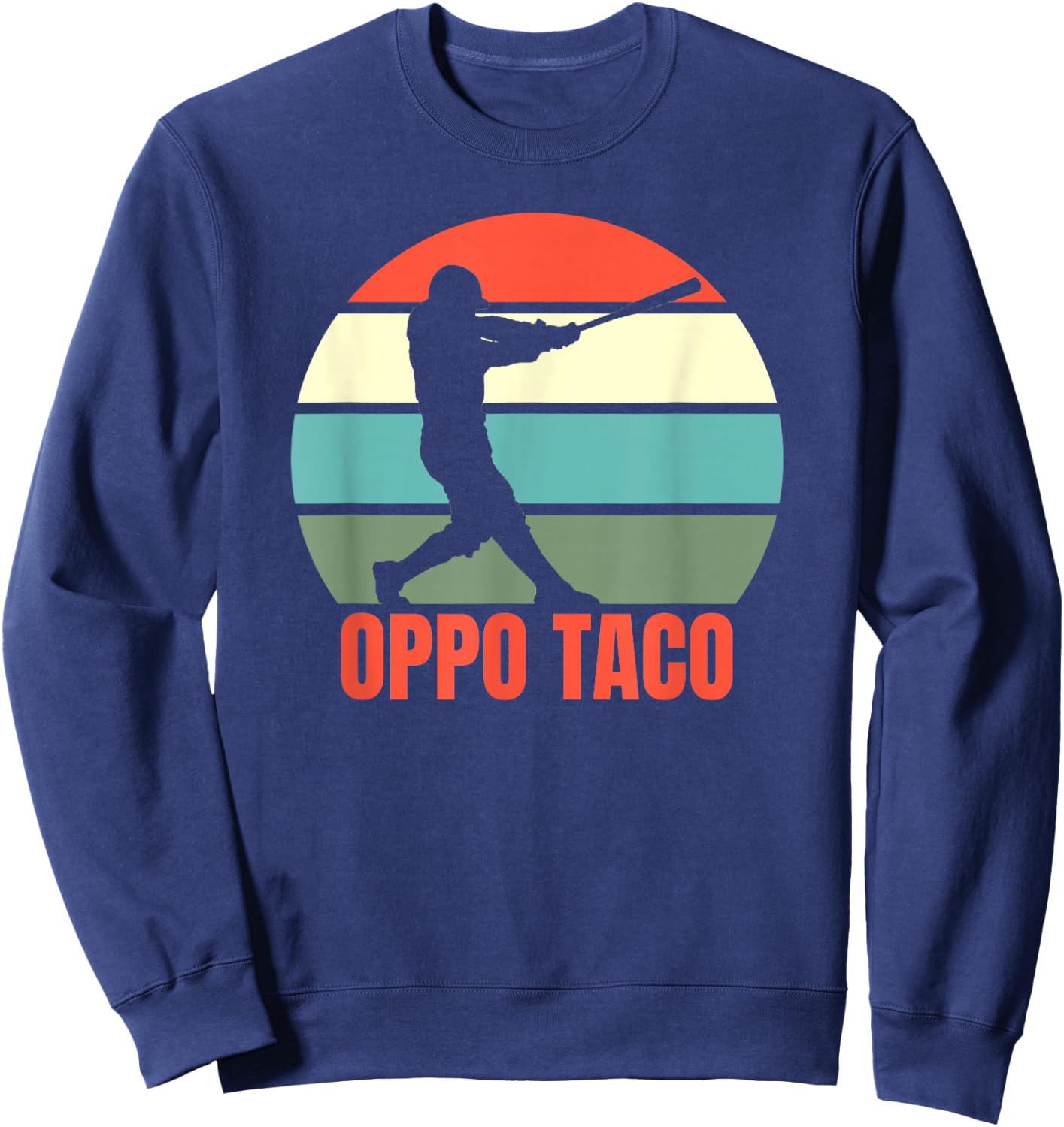 Oppo Taco Baseball Sweatshirt - Sweatshirt | Navy